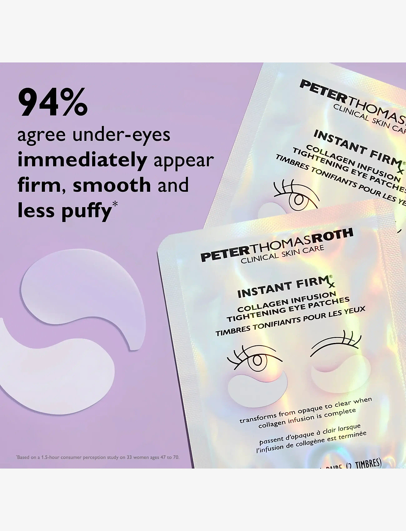 Peter Thomas Roth - Instant FIRMx® Collagen Infusion Tightening Eye Patches - Øjenmasker - no color - 3