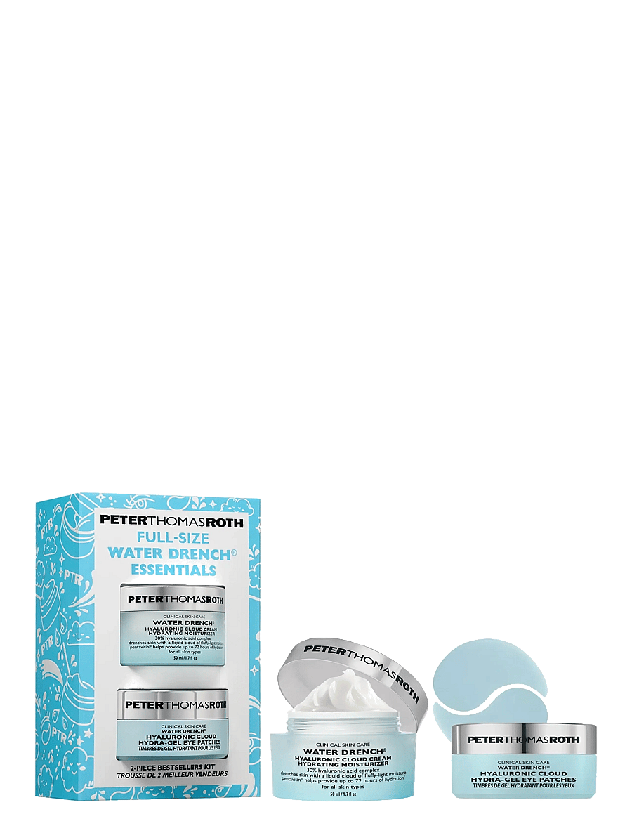 Peter Thomas Roth - Water Drench® Essentials Moisturizer and Eye Patch Set - clear - 0