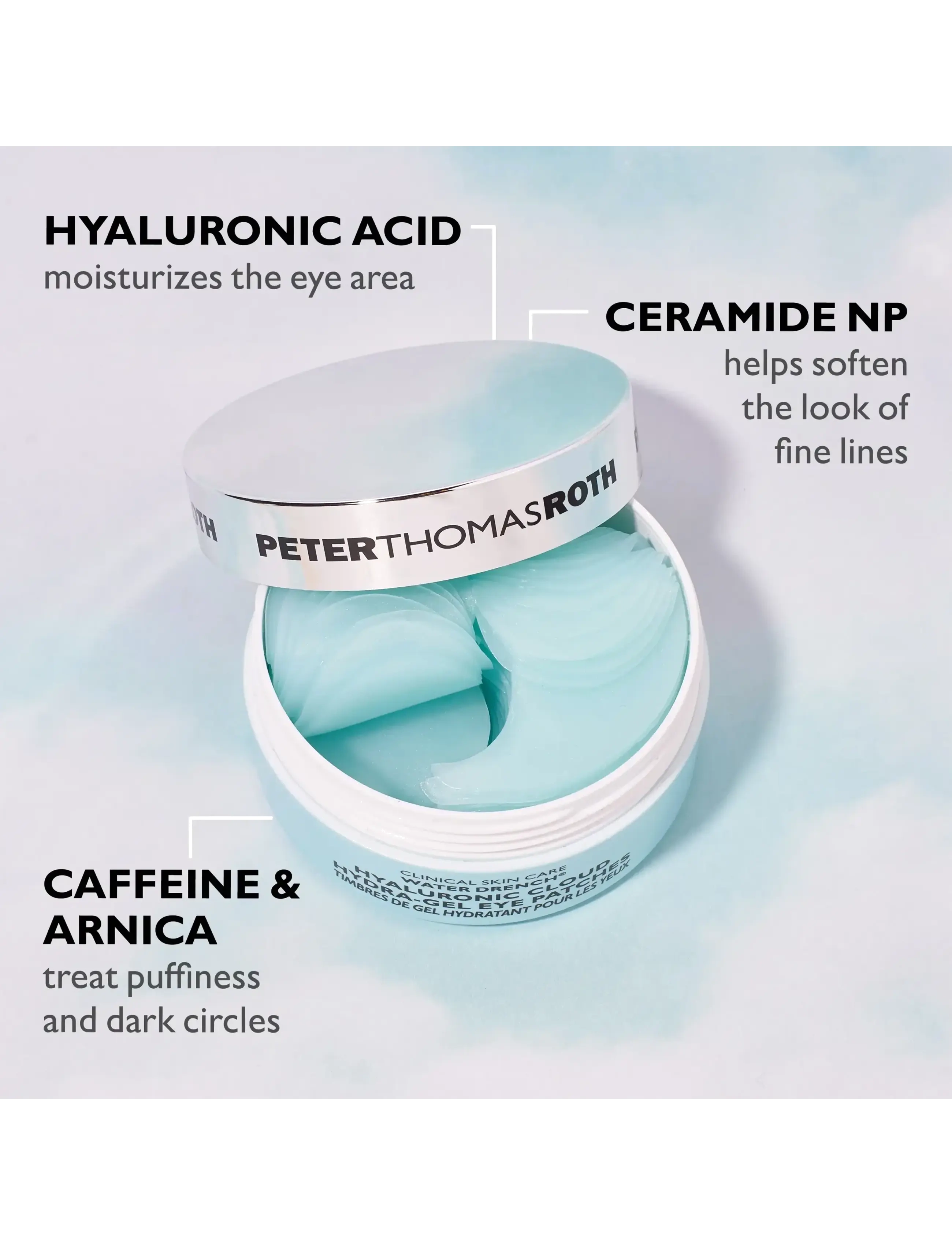 Peter Thomas Roth - Water Drench® Essentials Moisturizer and Eye Patch Set - clear - 5