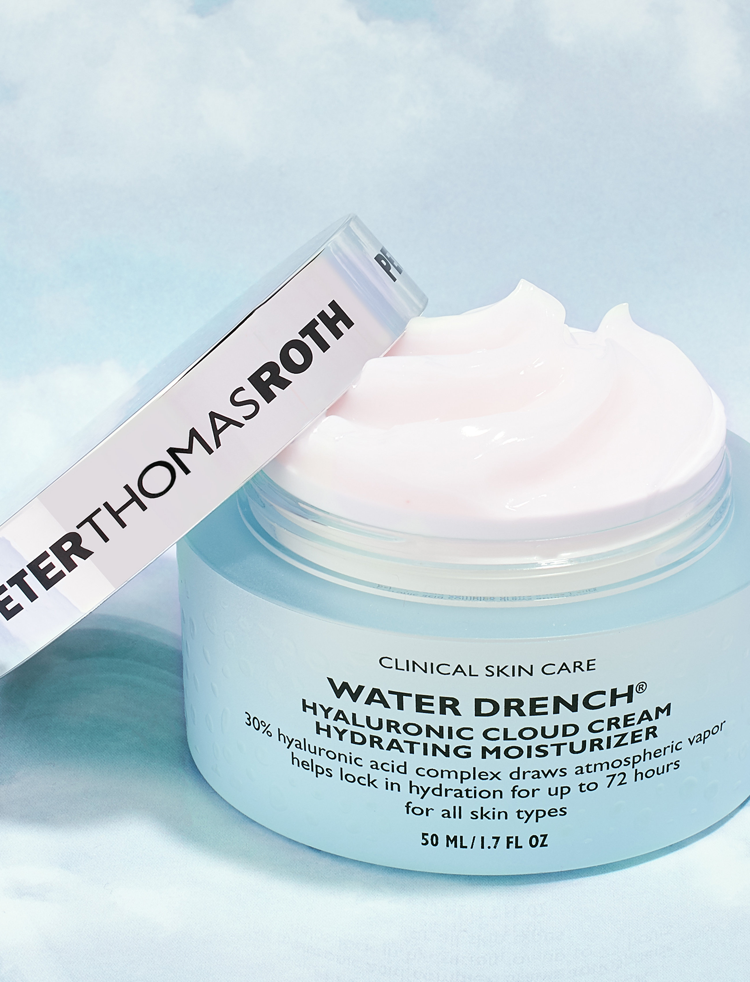 Peter Thomas Roth Water Drench Hyaluronic Cloud Cream, 48ml, Nude, Fugtighedscreme > Dagcreme, Dame