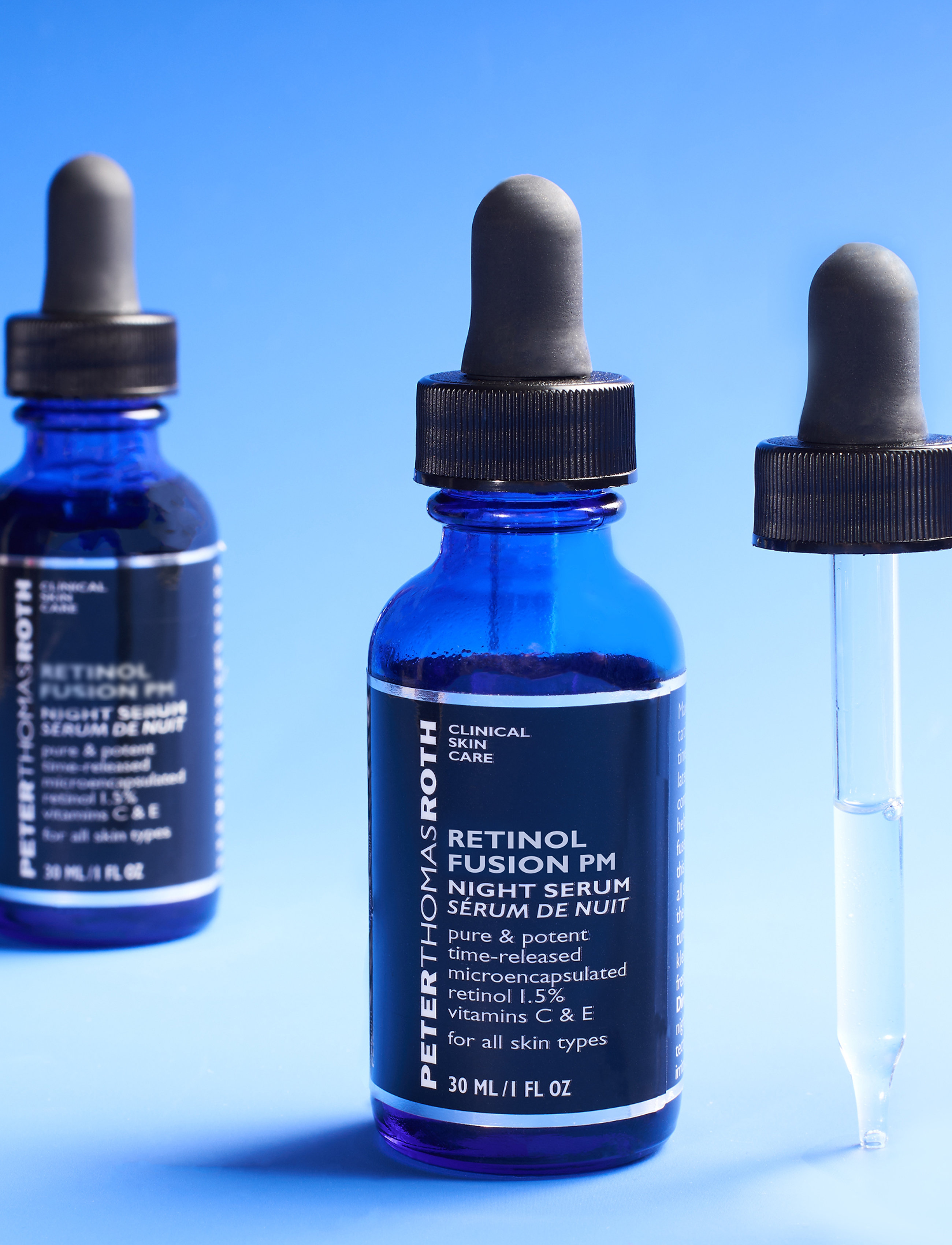 Peter Thomas Roth - Retinol Fusion PM Night Serum - serum og oljer - no color - 2