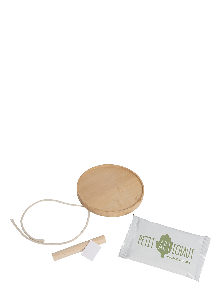 Petit Artichaut - Wooden Medallion Keepsake - mein erstes jahr - white - 3