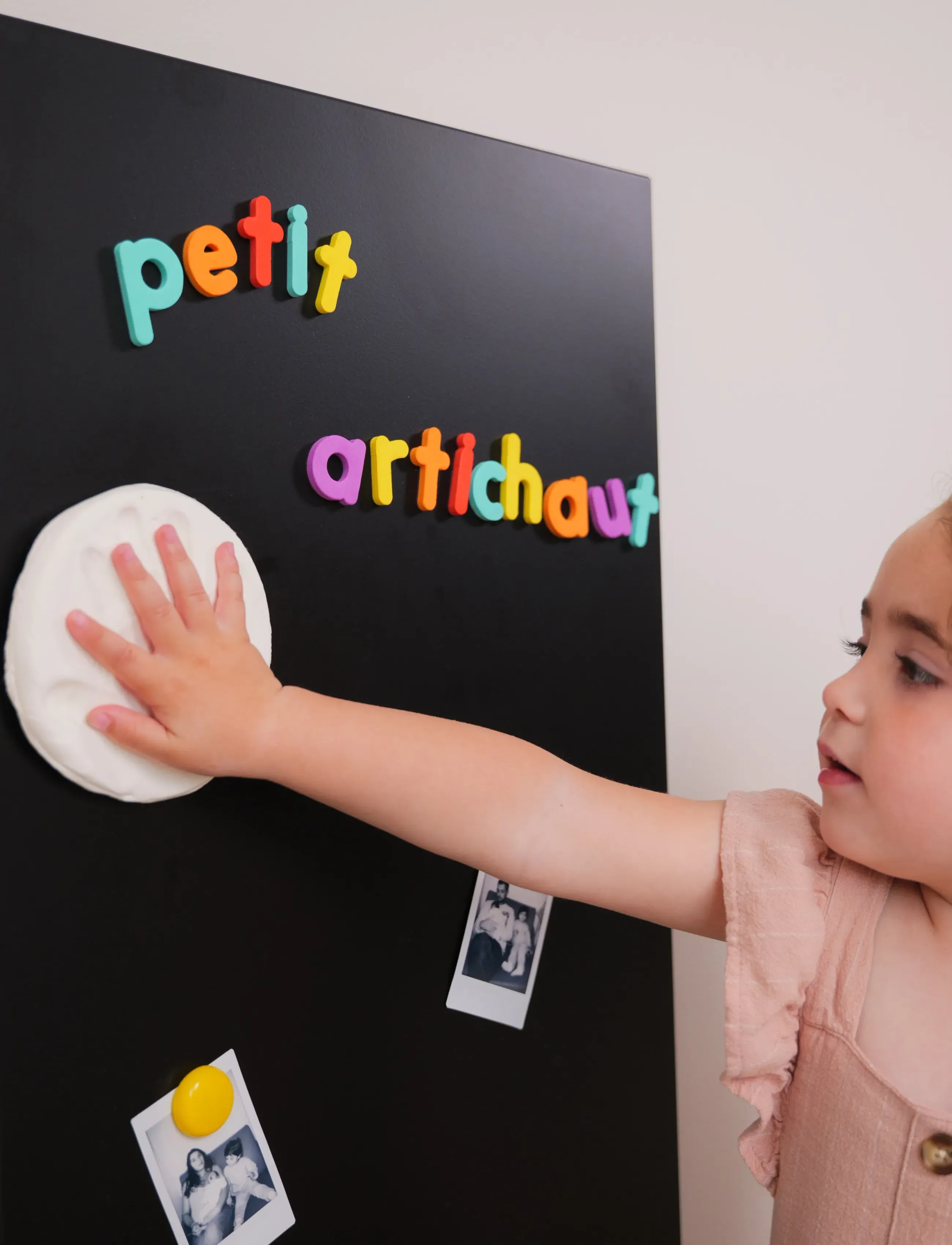 Petit Artichaut - 2 Magnetic Keepsakes - mein erstes jahr - white - 4