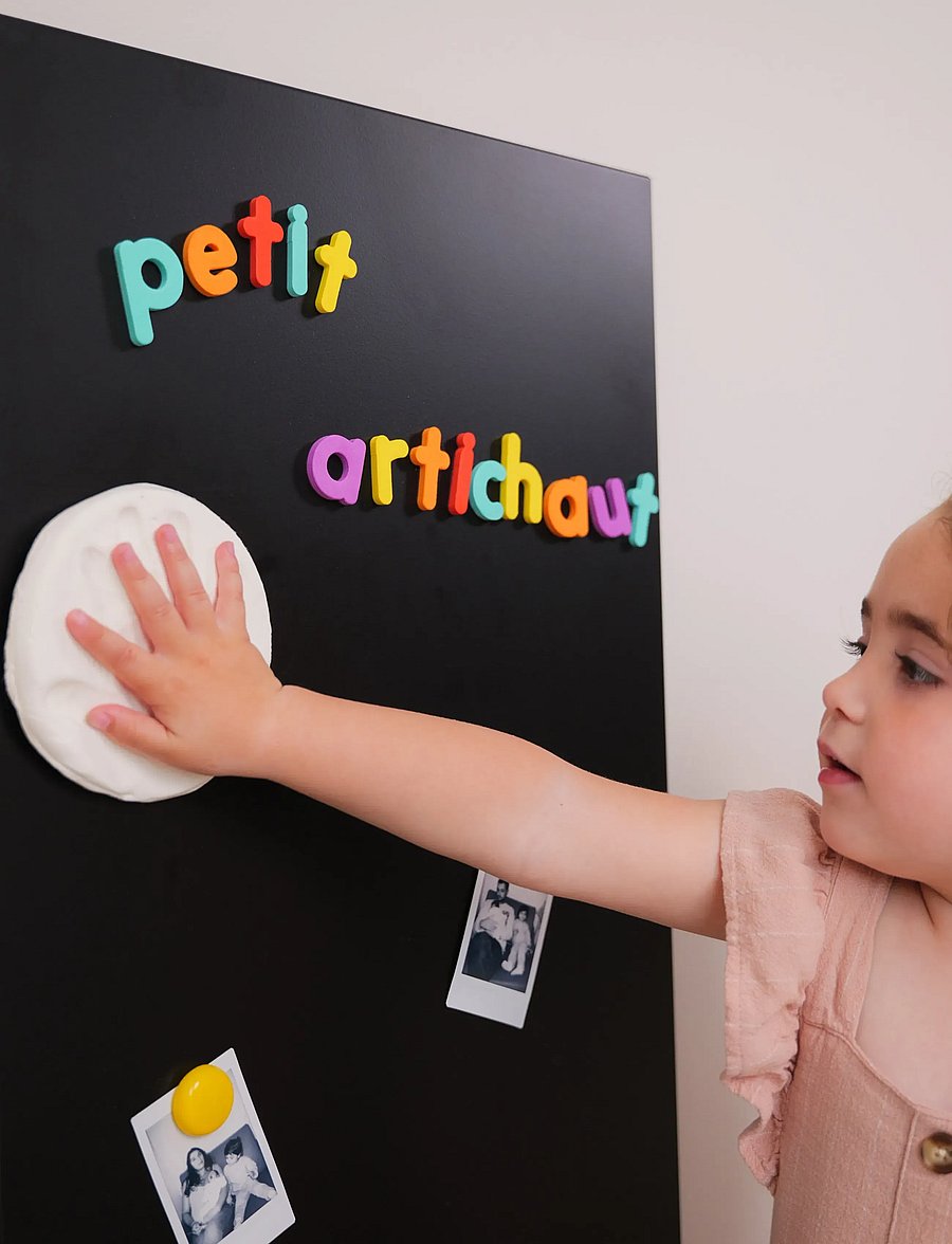 Petit Artichaut - 2 Magnetic Keepsakes - mein erstes jahr - white - 4