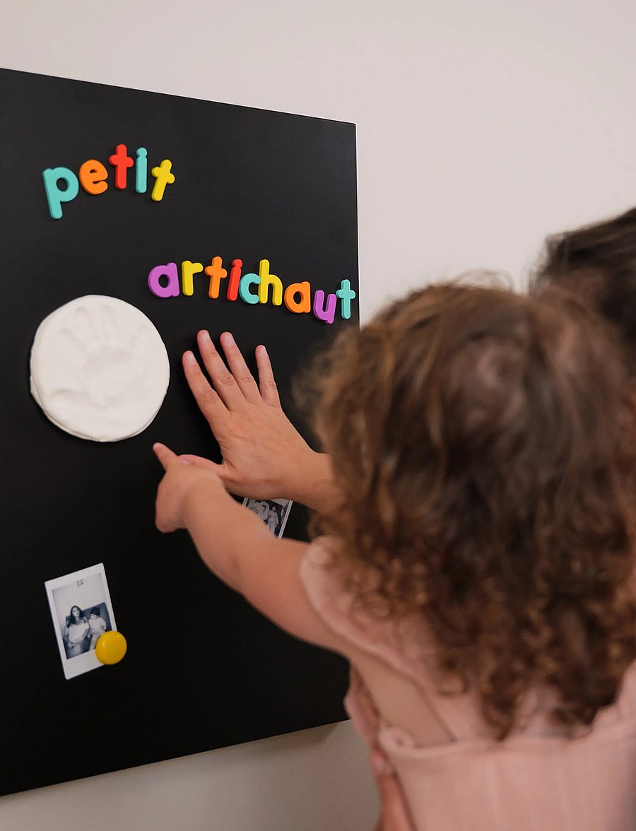 Petit Artichaut - 2 Magnetic Keepsakes - mein erstes jahr - white - 5