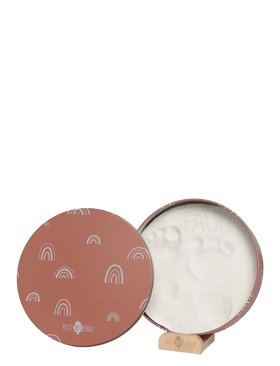 Petit Artichaut - Baby Box Round - Rainbow Terracotta - mein erstes jahr - red - 1