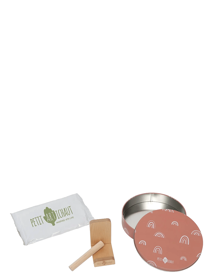 Petit Artichaut - Baby Box Round - Rainbow Terracotta - mein erstes jahr - red - 2