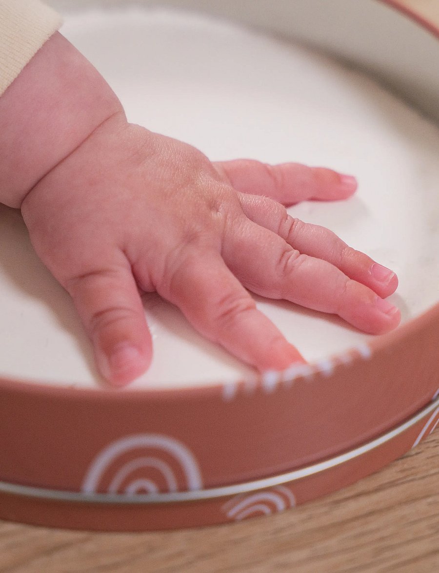 Petit Artichaut - Baby Box Round - Rainbow Terracotta - mein erstes jahr - red - 5
