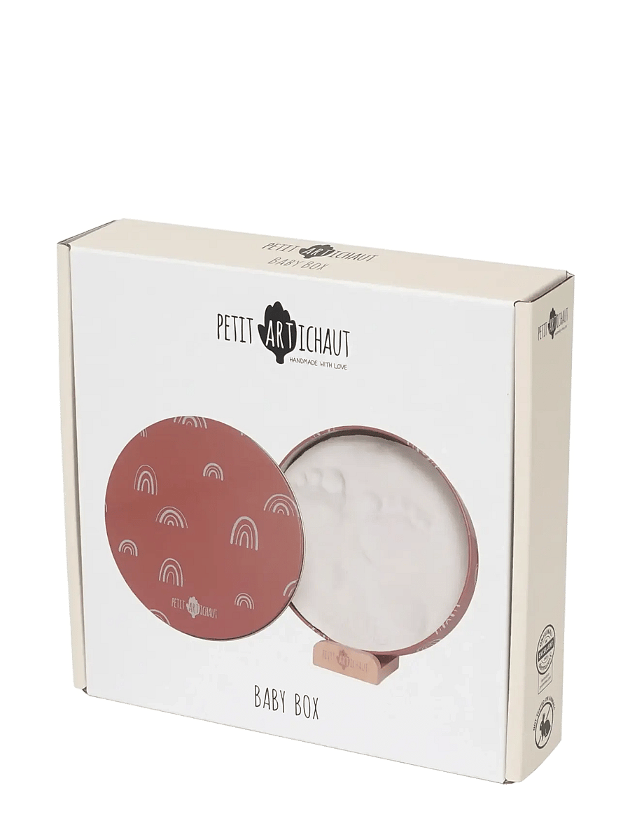 Petit Artichaut - Baby Box Round - Rainbow Terracotta - mein erstes jahr - red - 4
