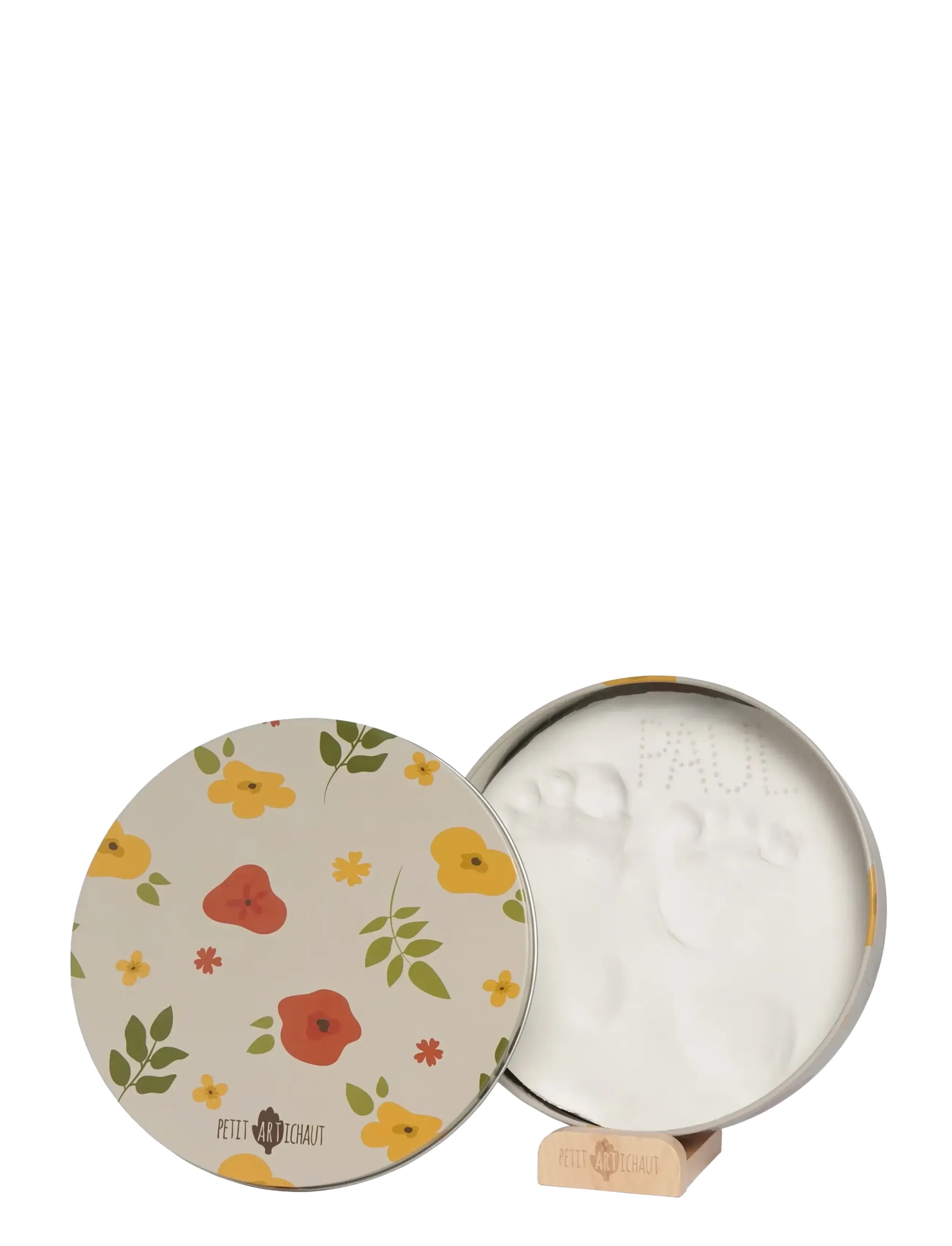 Petit Artichaut Baby Box Round - Little Prairie - Nieuwe Mode - MULTI COLOURED / cream