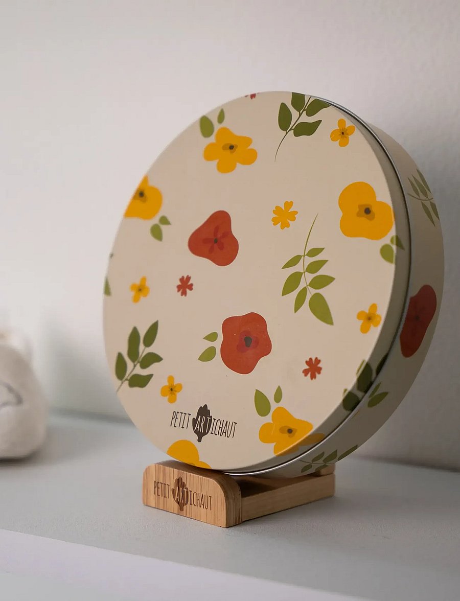 Petit Artichaut - Baby Box Round - Little Prairie - mit første år - multi coloured - 5
