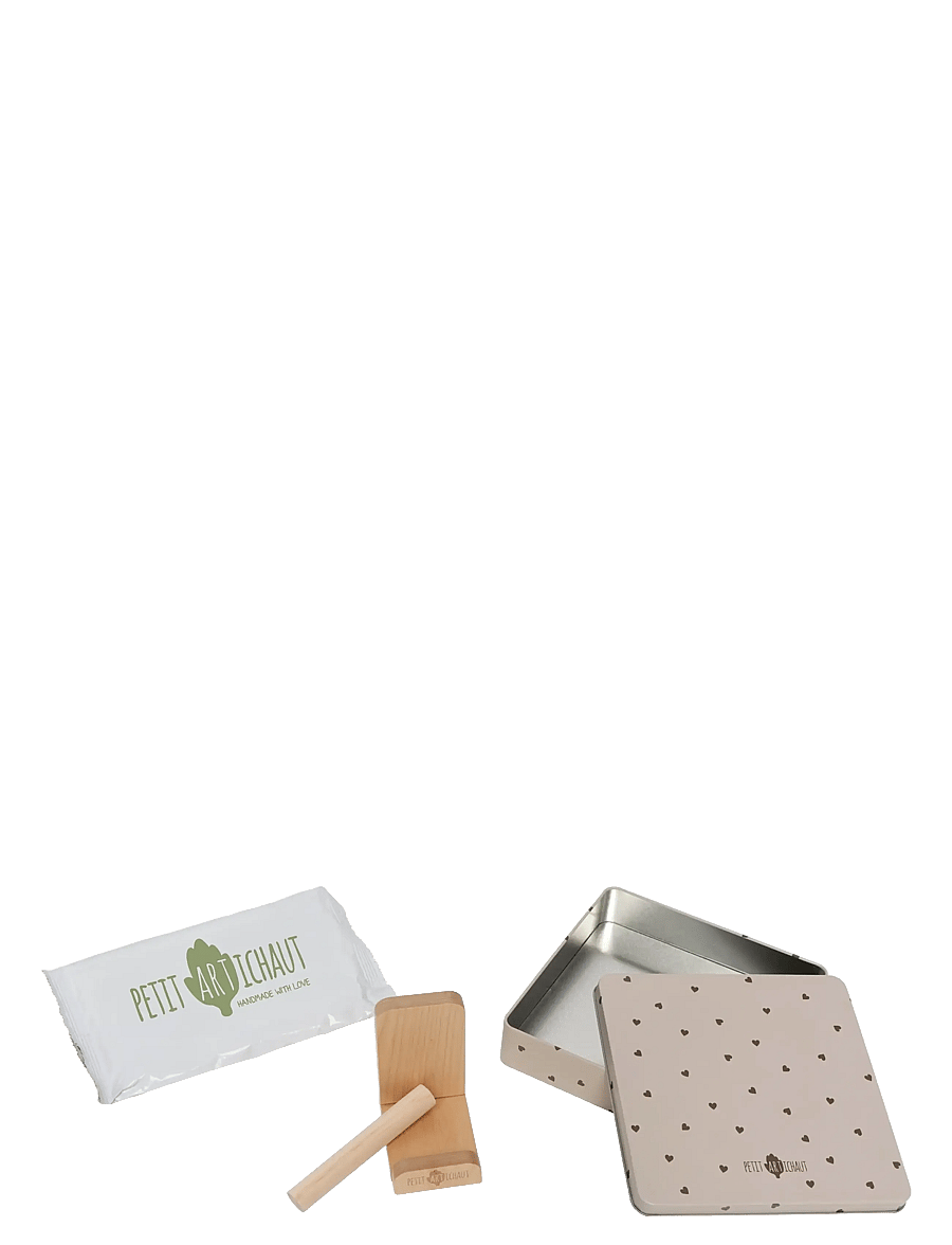 Petit Artichaut - Baby Box Square - Pretty Hearts - mina första år - multi coloured - 2
