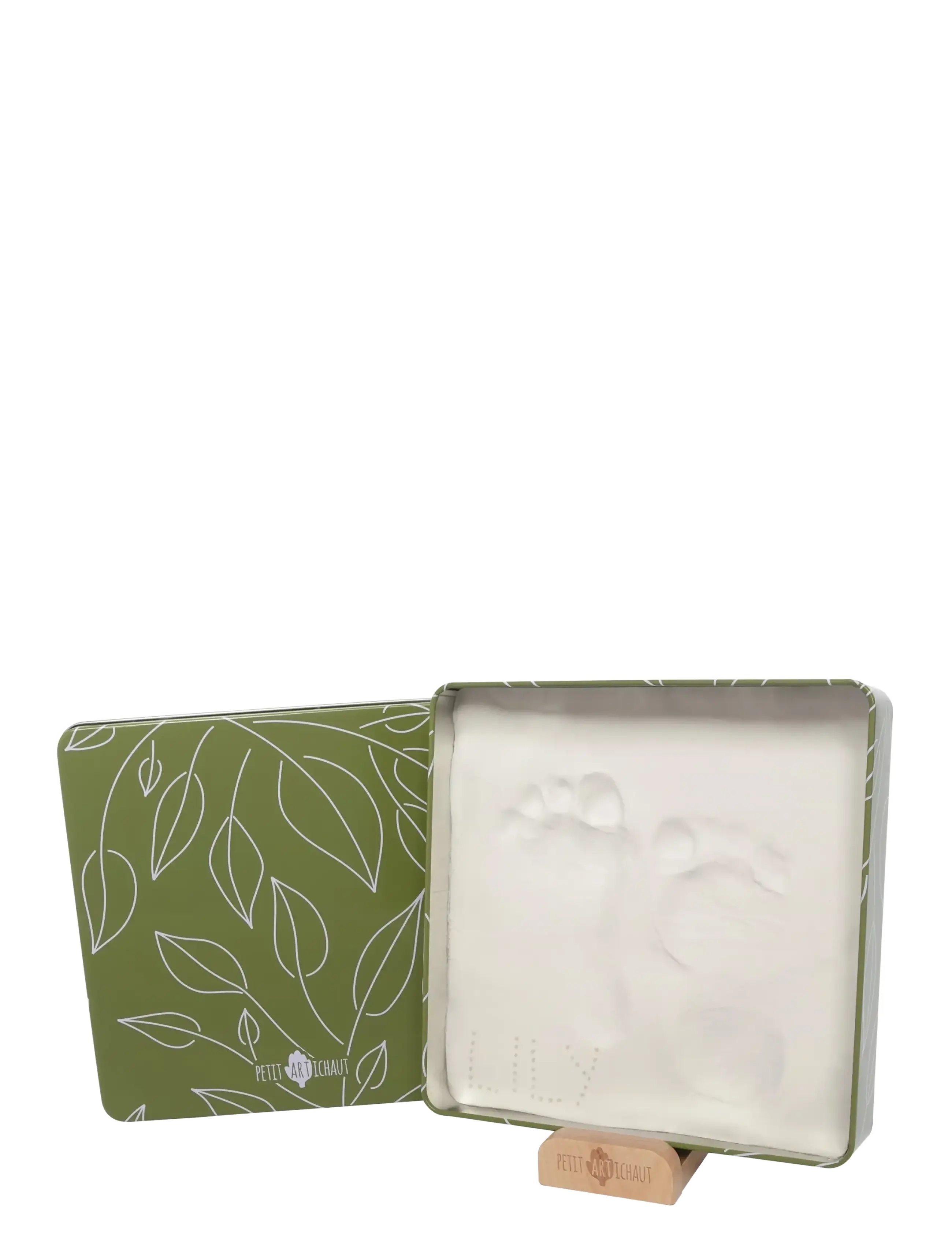 Petit Artichaut Baby Box Square - Olive Tree - Nieuwe Mode - GREEN / khaki/green