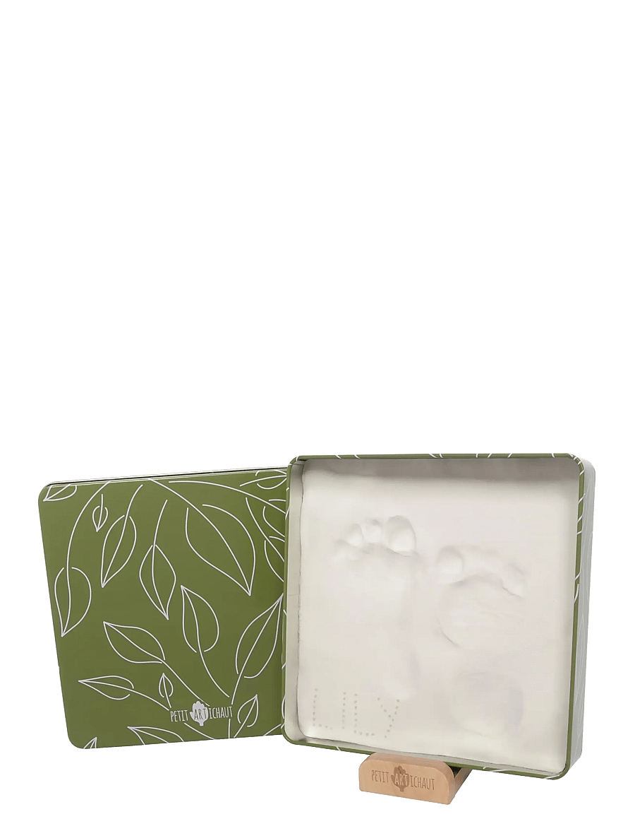 Petit Artichaut - Baby Box Square - Olive Tree - mein erstes jahr - green - 1