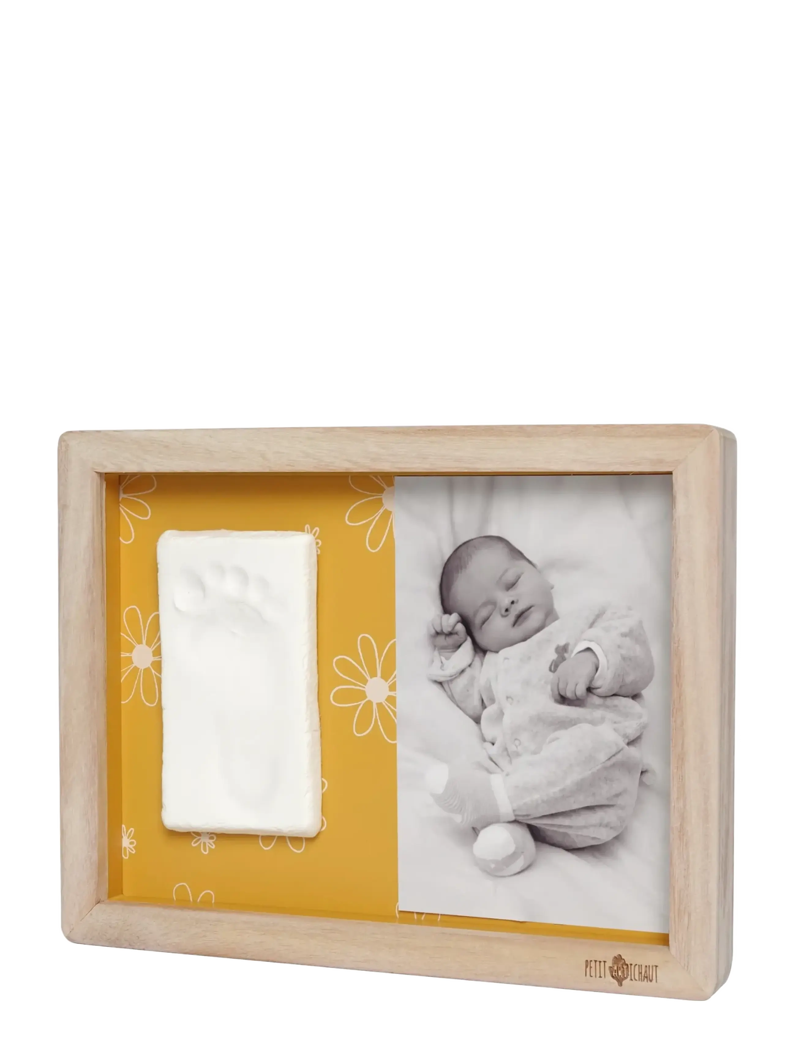 Petit Artichaut Classic Frame - Daisy Ochre - Babyprodukter - YELLOW / yellow
