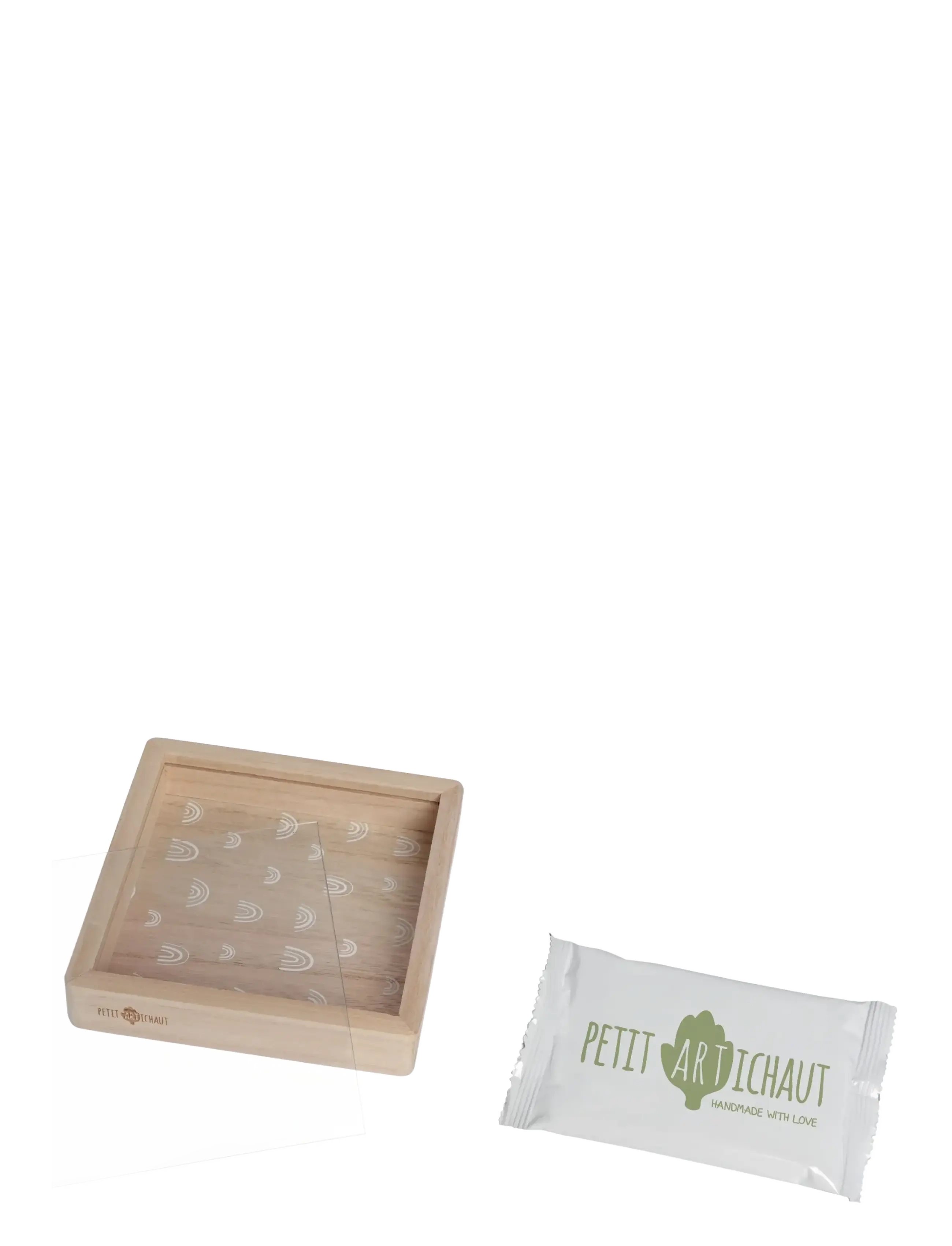 Petit Artichaut - Print Box - Rainbow - beige - 2