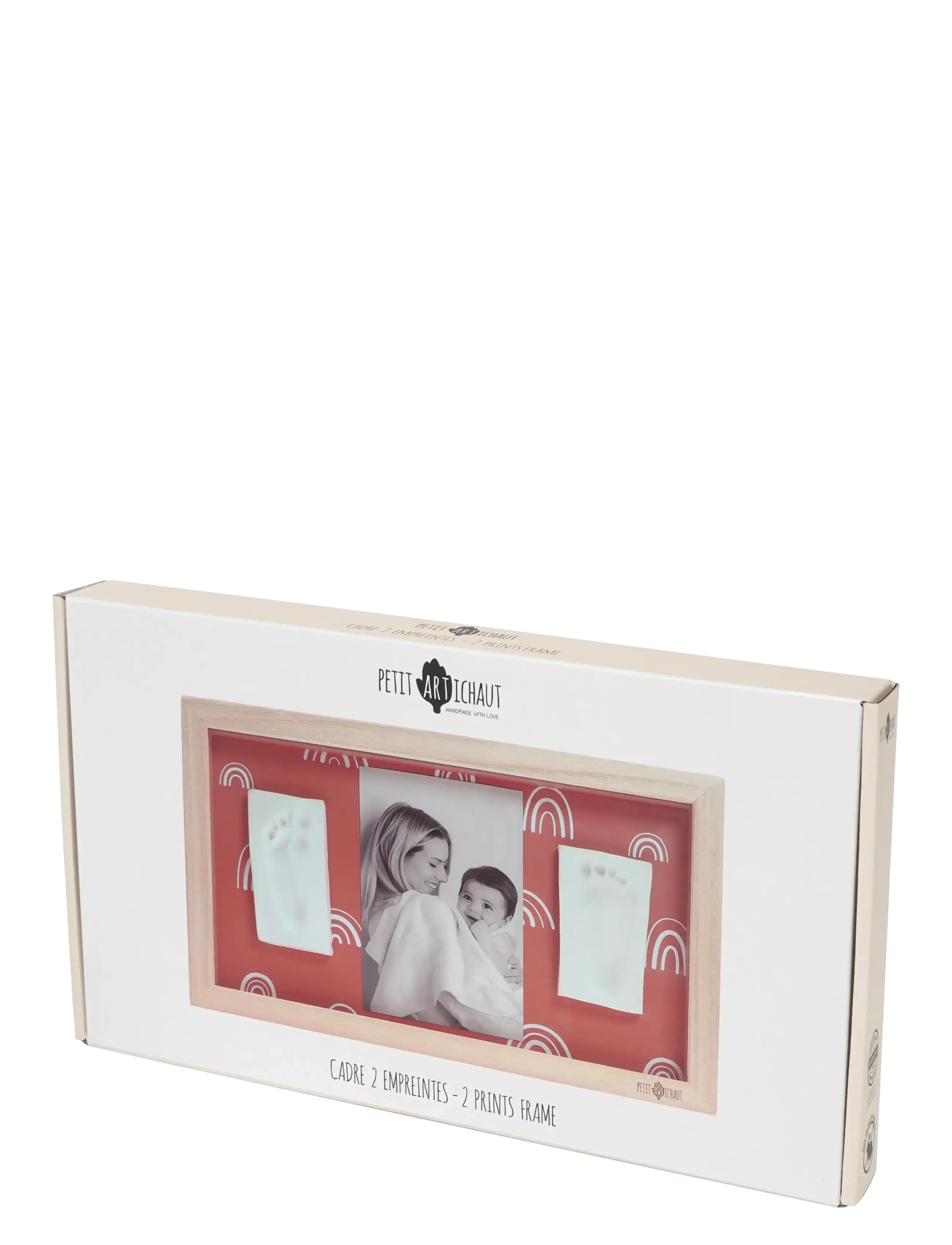 Petit Artichaut - 2 Prints Frame - Rainbow Terracotta - mein erstes jahr - brown - 4
