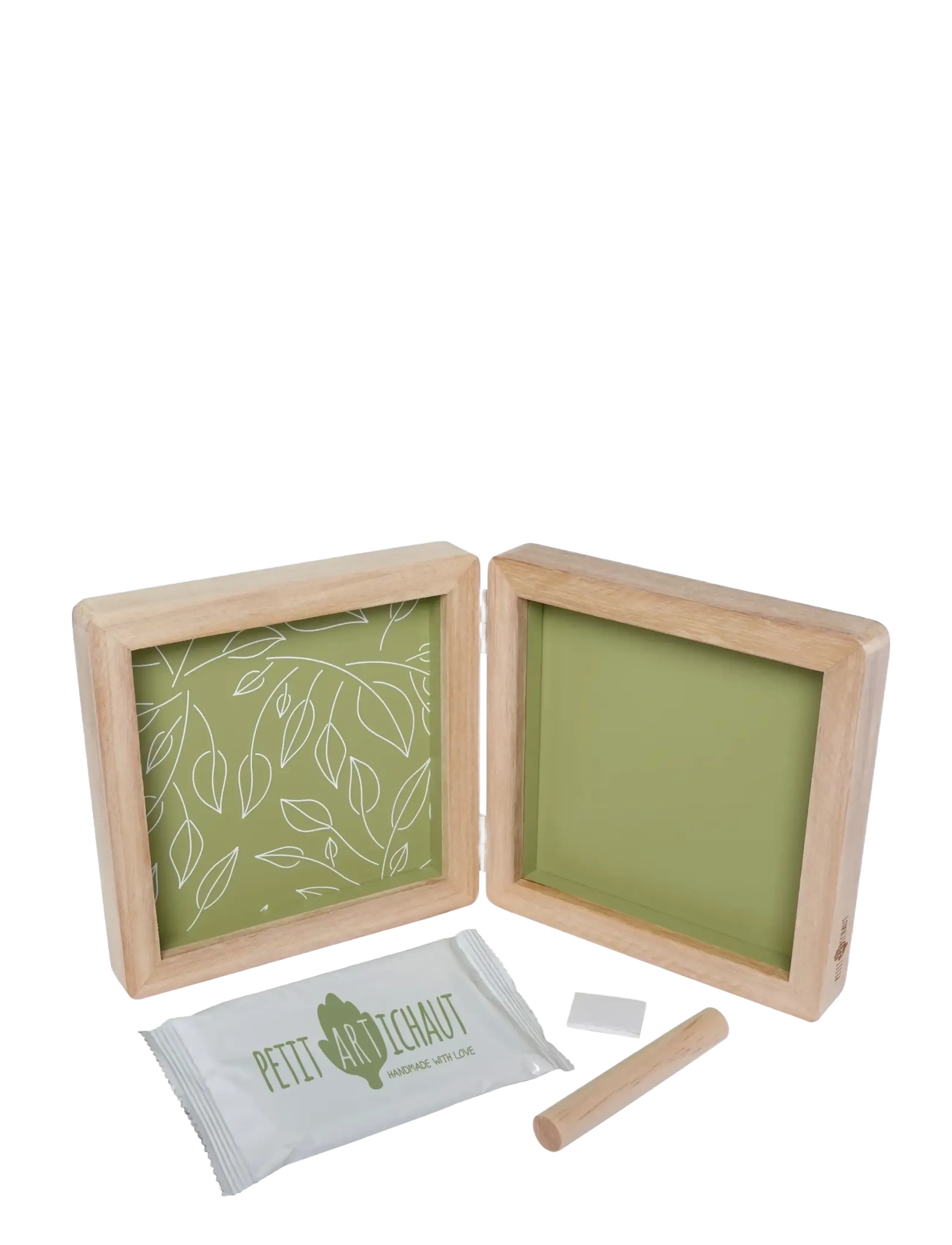 Petit Artichaut - Double Frame - Olive Tree - mein erstes jahr - green - 2