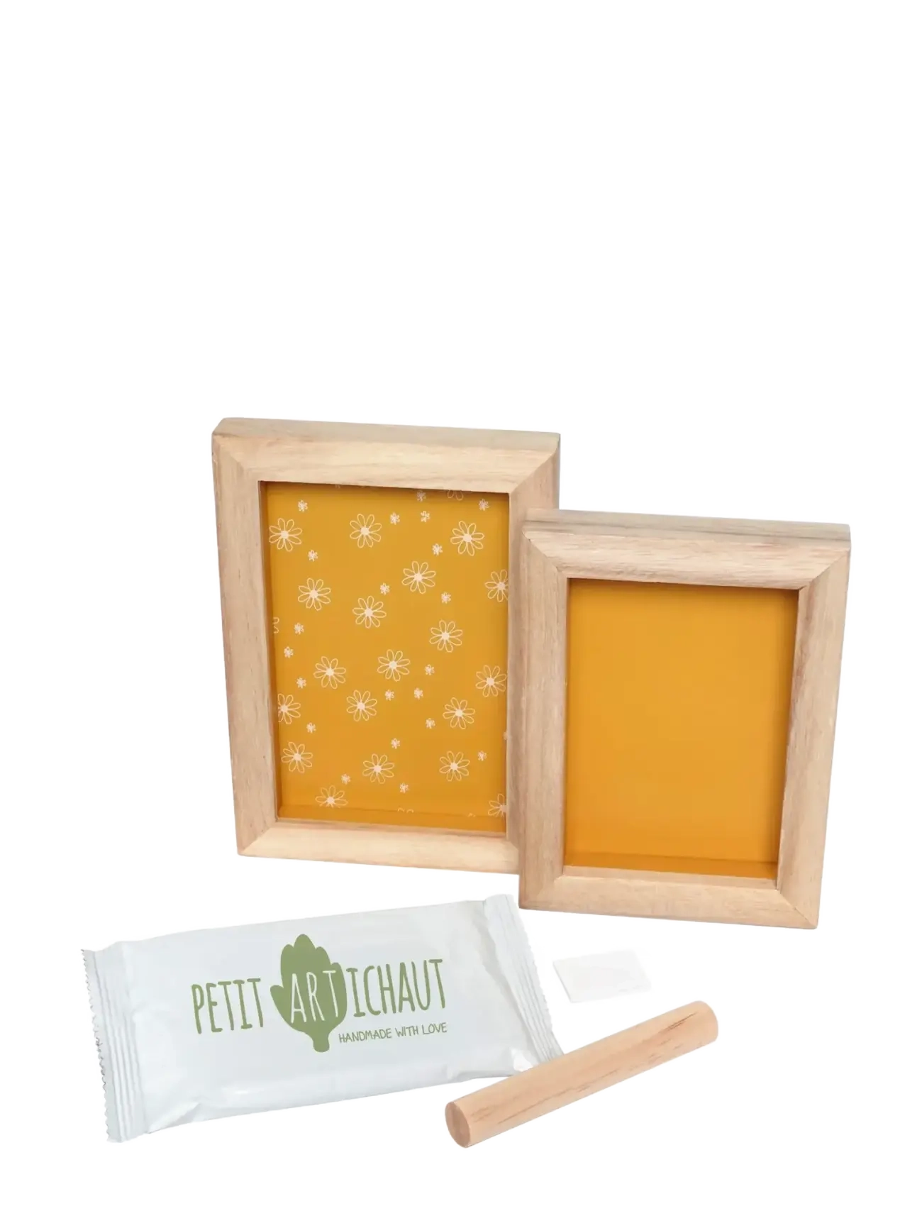 Petit Artichaut - Duo Frame - Daisy Ochre - mein erstes jahr - yellow - 2