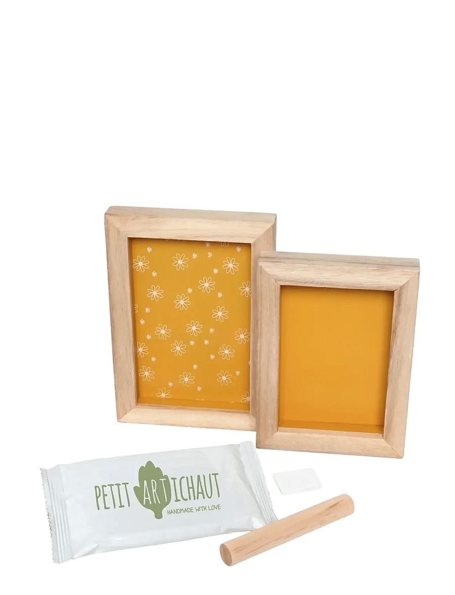 Petit Artichaut - Duo Frame - Daisy Ochre - mein erstes jahr - yellow - 2