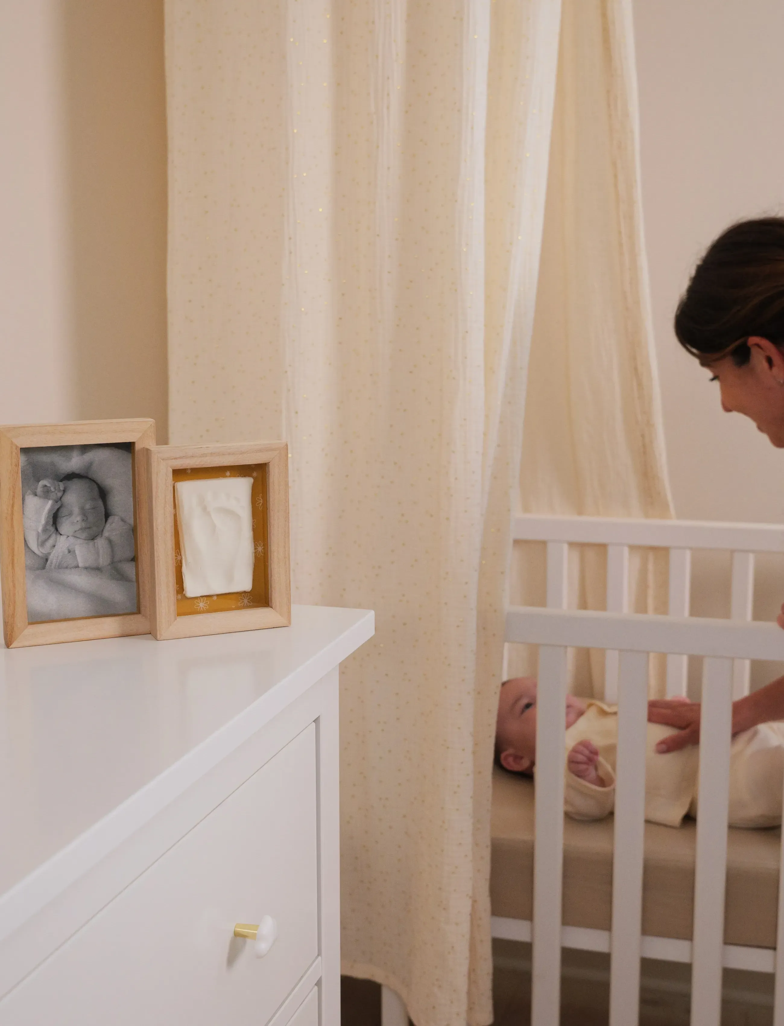 Petit Artichaut Duo Frame - Daisy Ochre, One Size, Yellow, Baby Nursery > My First Year, Børn