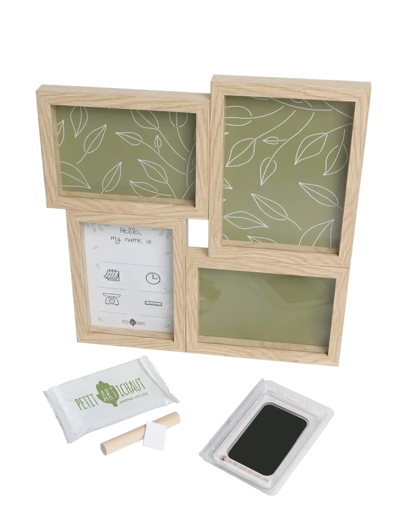 Petit Artichaut - Puzzle Frame - Olive Tree - mein erstes jahr - green - 2