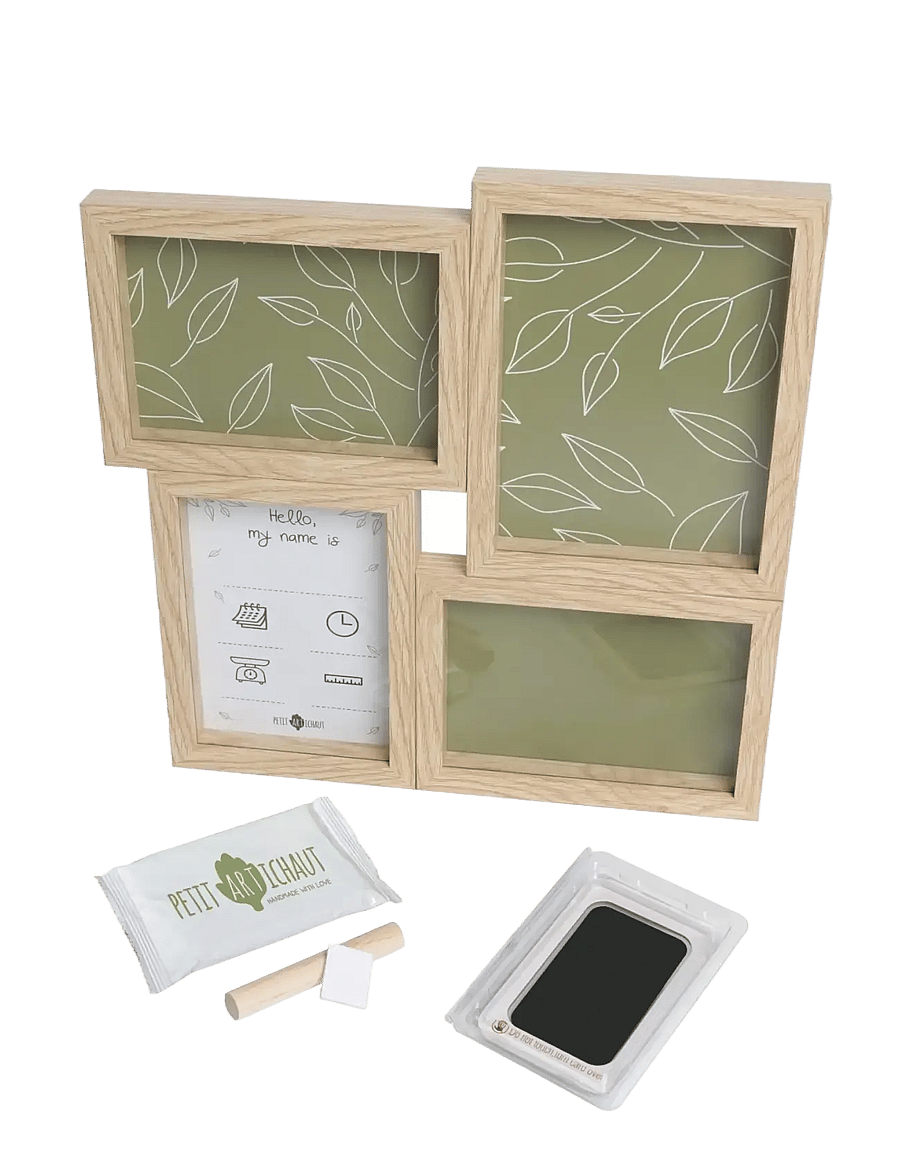 Petit Artichaut - Puzzle Frame - Olive Tree - mein erstes jahr - green - 2