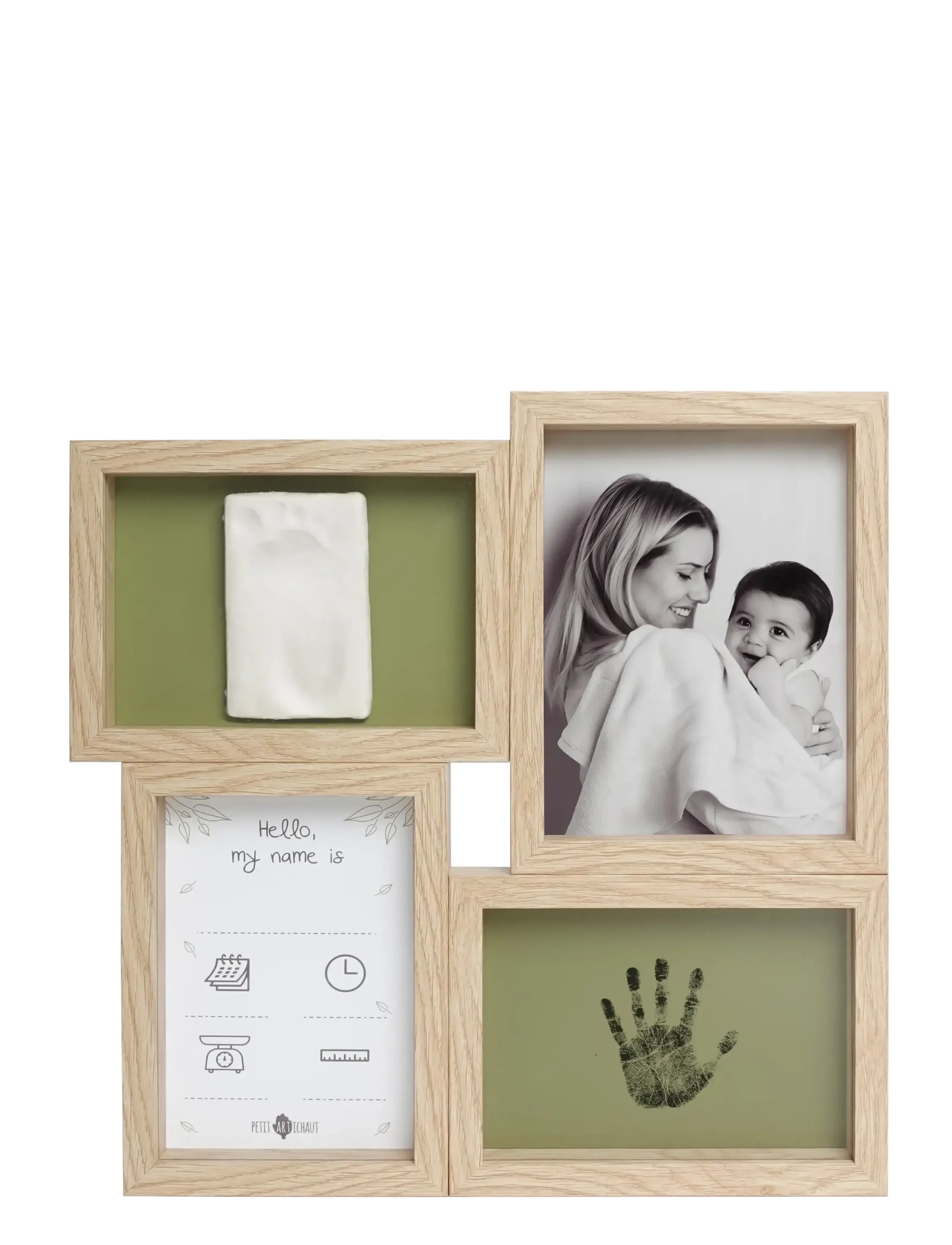 Petit Artichaut - Puzzle Frame - Olive Tree - mein erstes jahr - green - 3