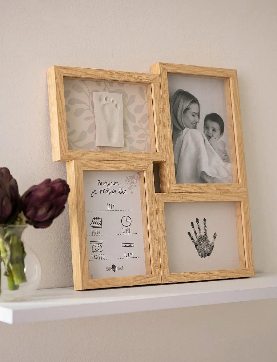 Petit Artichaut - Puzzle Frame - Ivy Grey - mein erstes jahr - multi coloured - 5