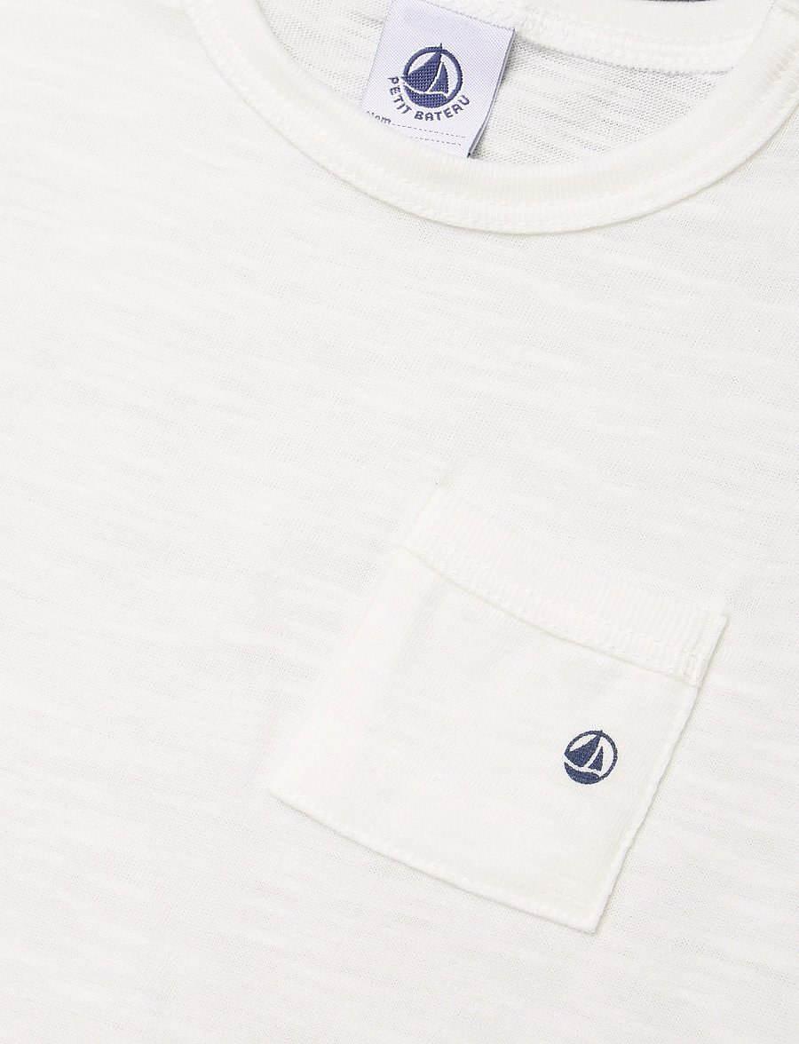Petit Bateau - TEE SHIRTS MC JOUR - kortærmede t-shirts - marshmallow - 2
