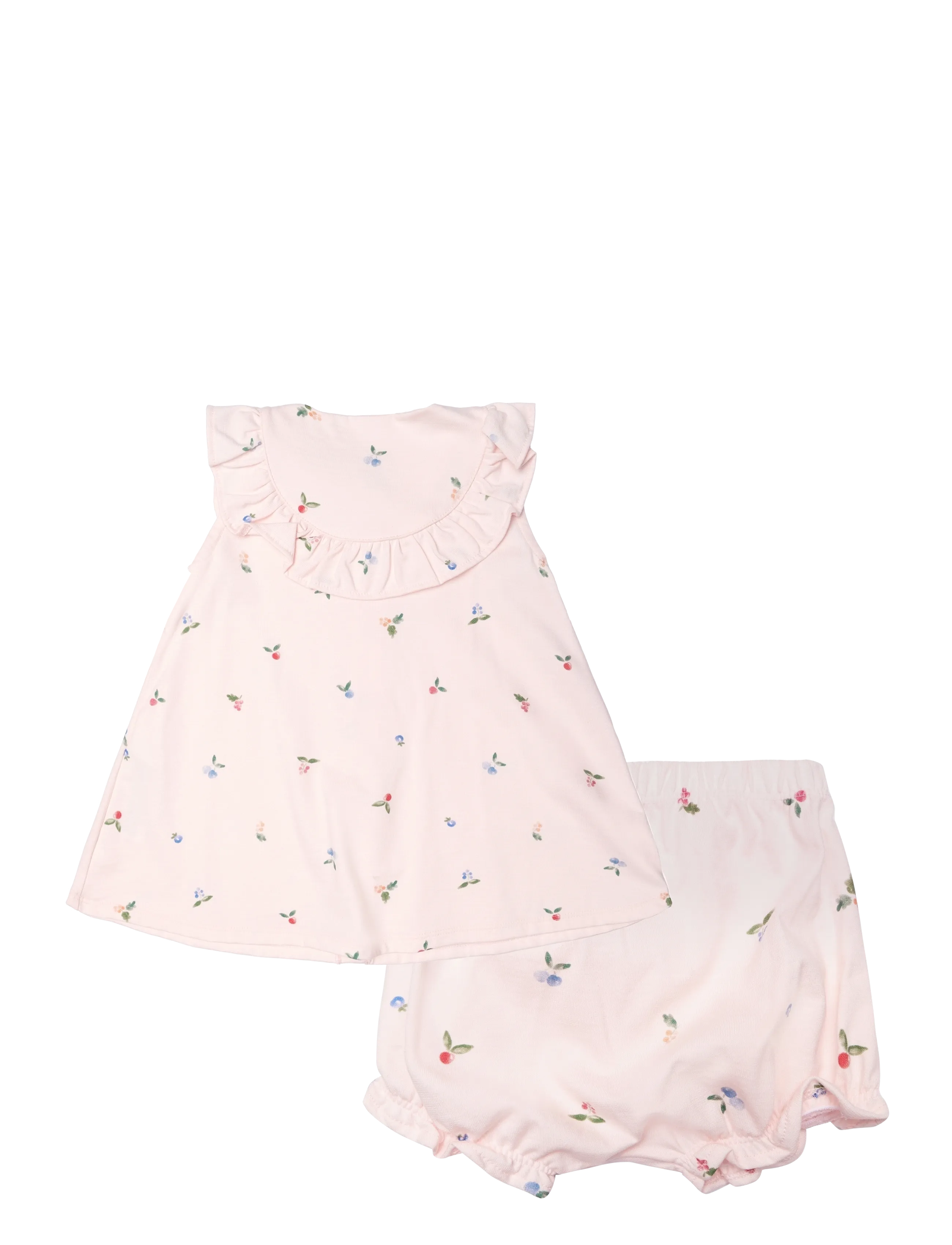 Petit Bateau - ROBES SM - sets mit kurzärmeligem t-shirt - fleur/multico - 1