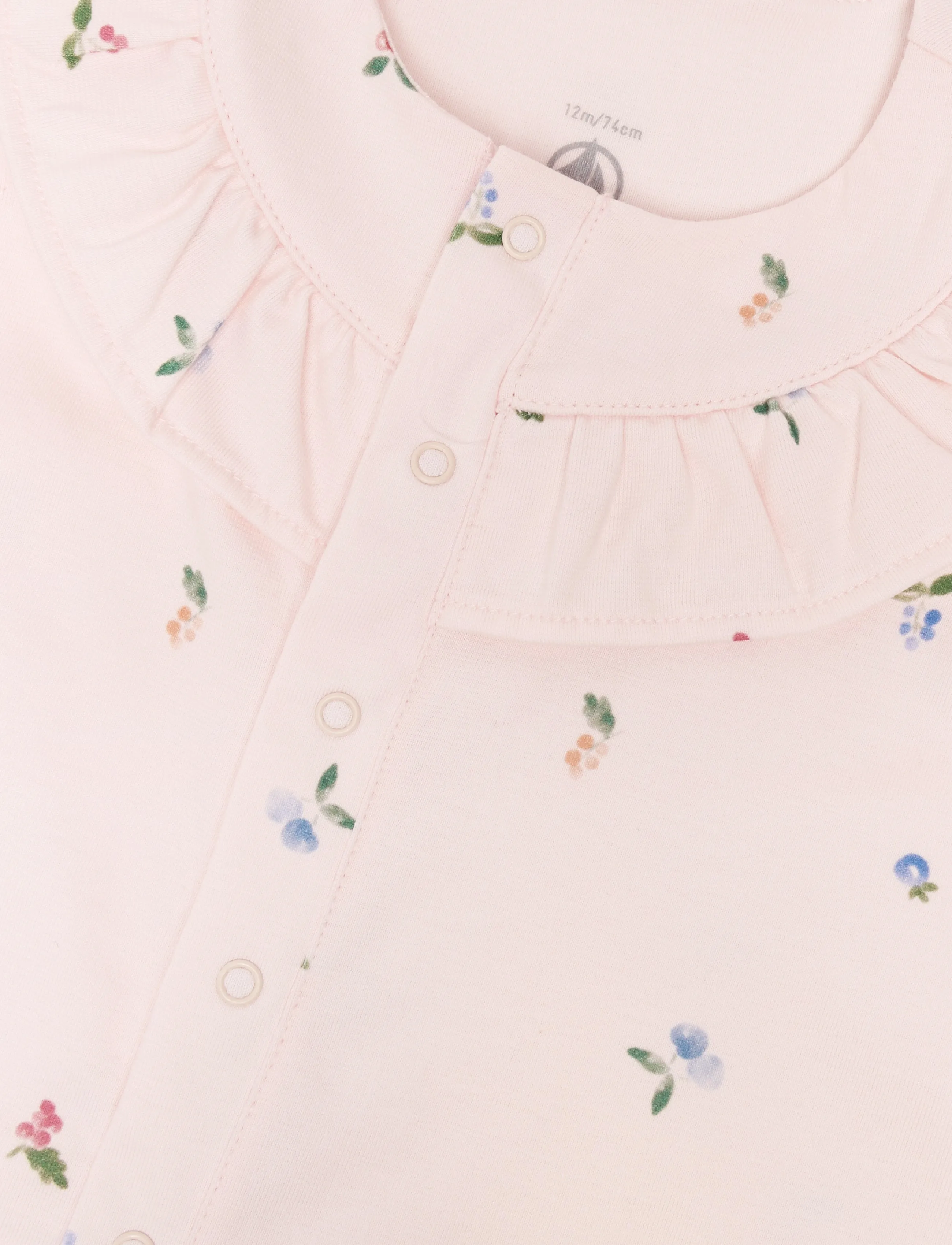 Petit Bateau - ROBES SM - laveste priser - fleur/multico - 2