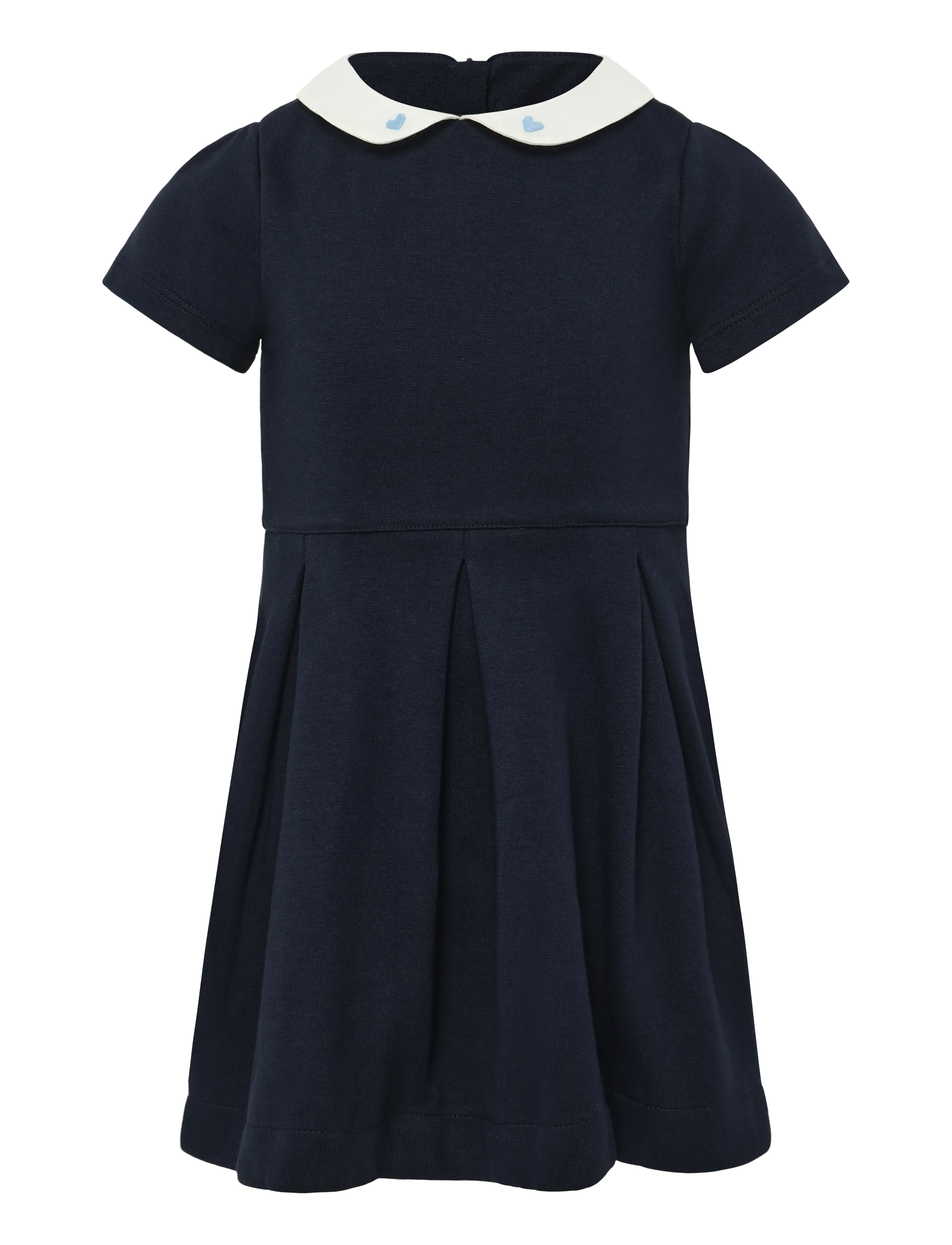 Petit Bateau Robes Mc, 110, Casual Dresses, Marineblau - Short-sleeved Kinder