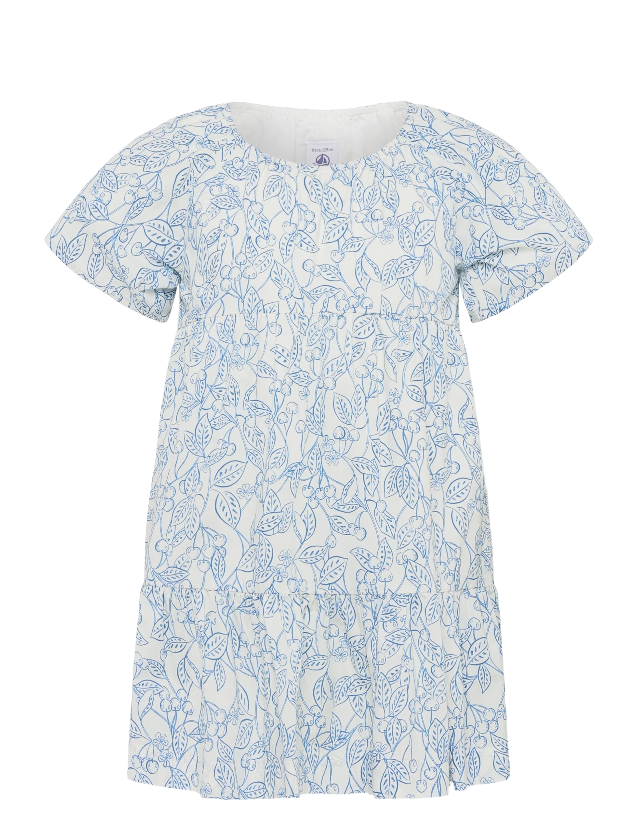 Petit Bateau ROBES MC - Kleidid ja seelikud - MARSHMALLOW/PORCELANA / white