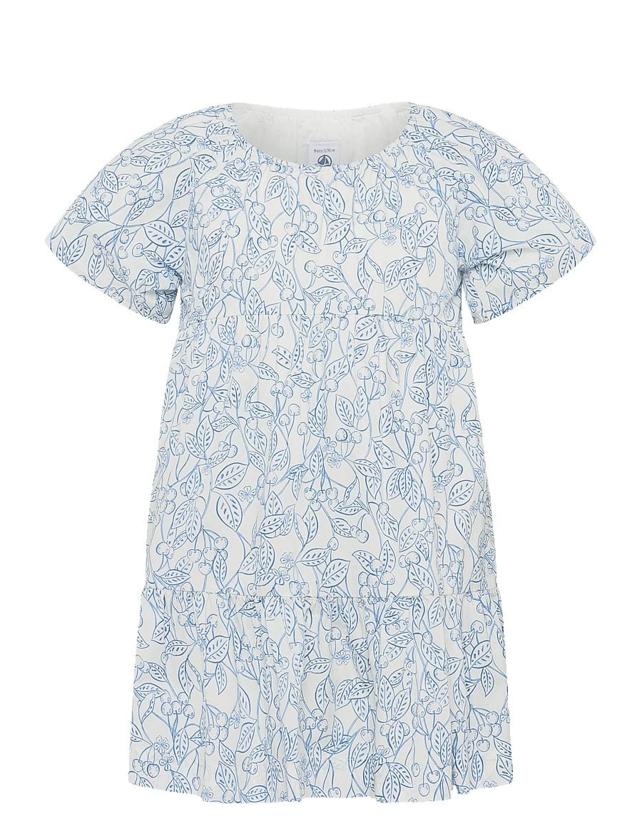 Petit Bateau - ROBES MC - kortärmade vardagsklänningar - marshmallow/porcelana - 0