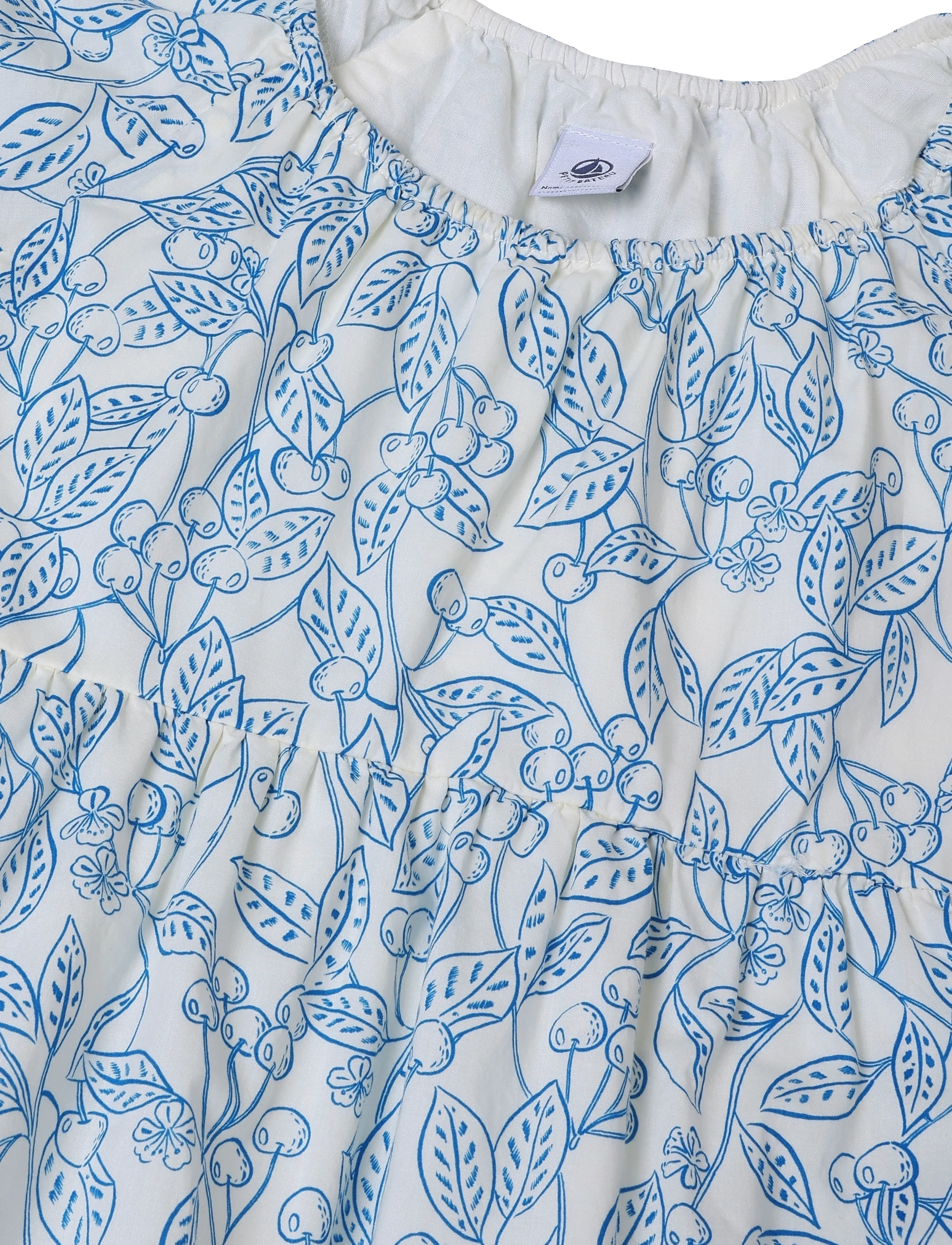 Petit Bateau - ROBES MC - kortærmede hverdagskjoler - marshmallow/porcelana - 2