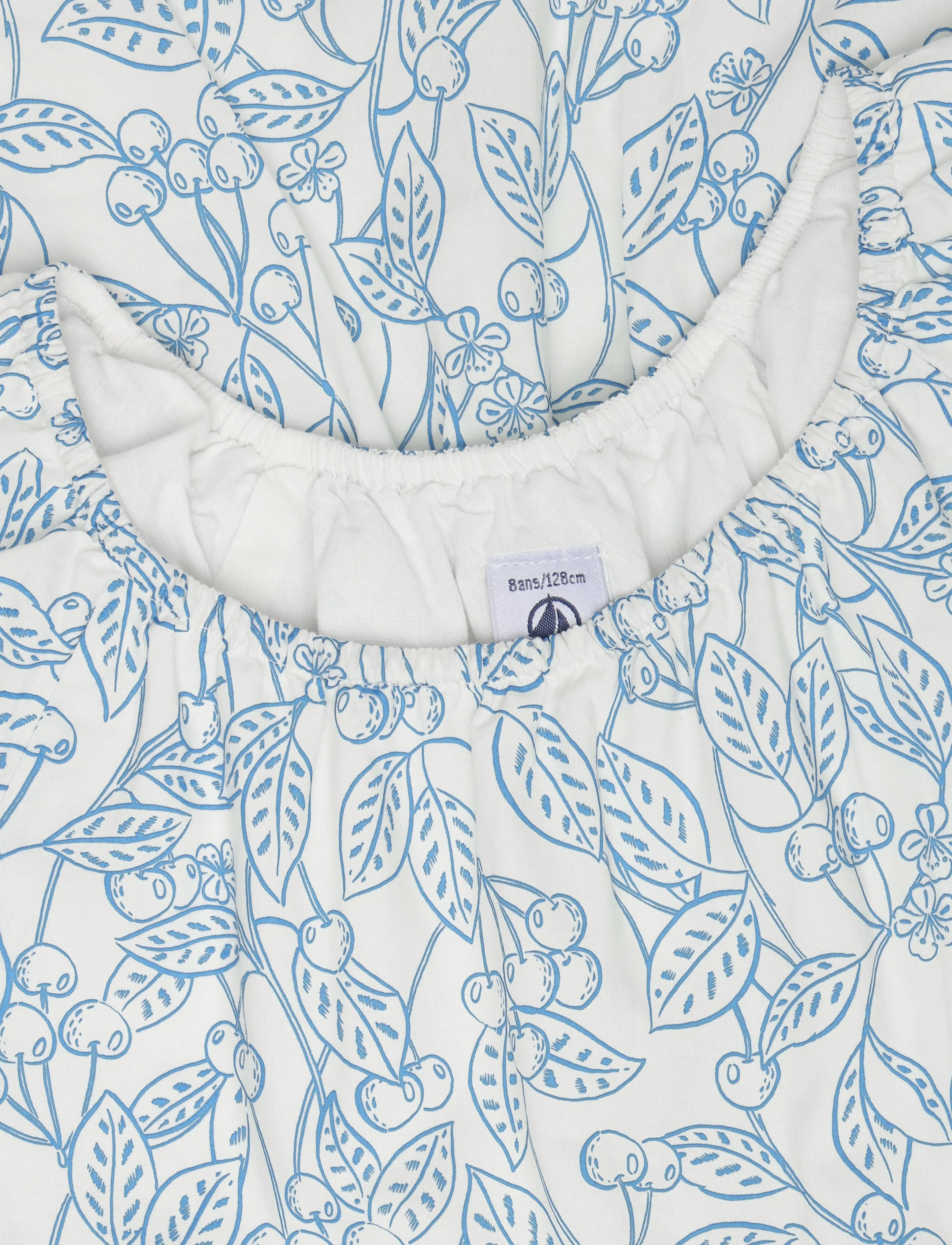 Petit Bateau - ROBES MC - marshmallow/porcelana - 2