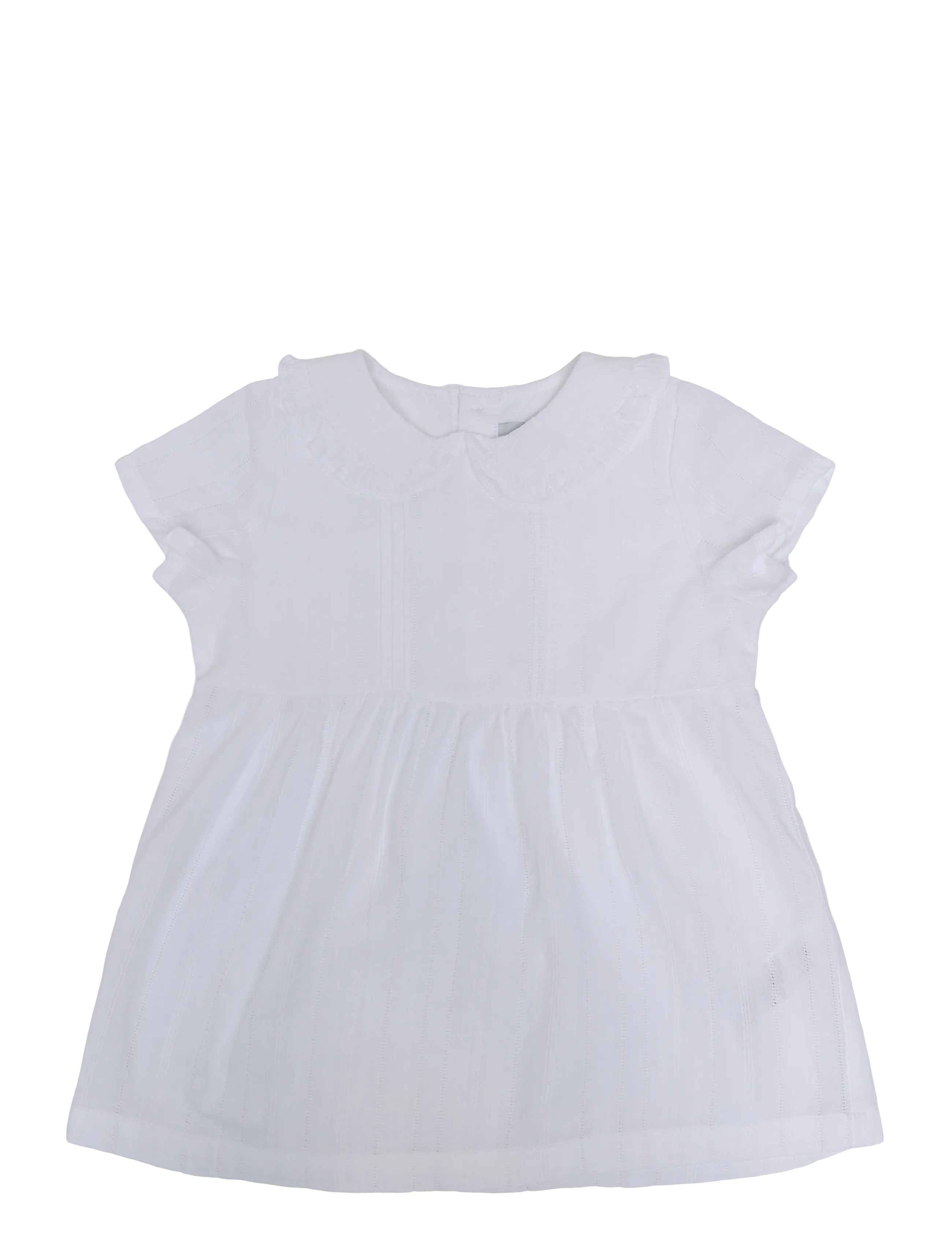 Petit Bateau Robes Mc, 74, Casual Dresses, Weiß - Short-sleeved Kinder