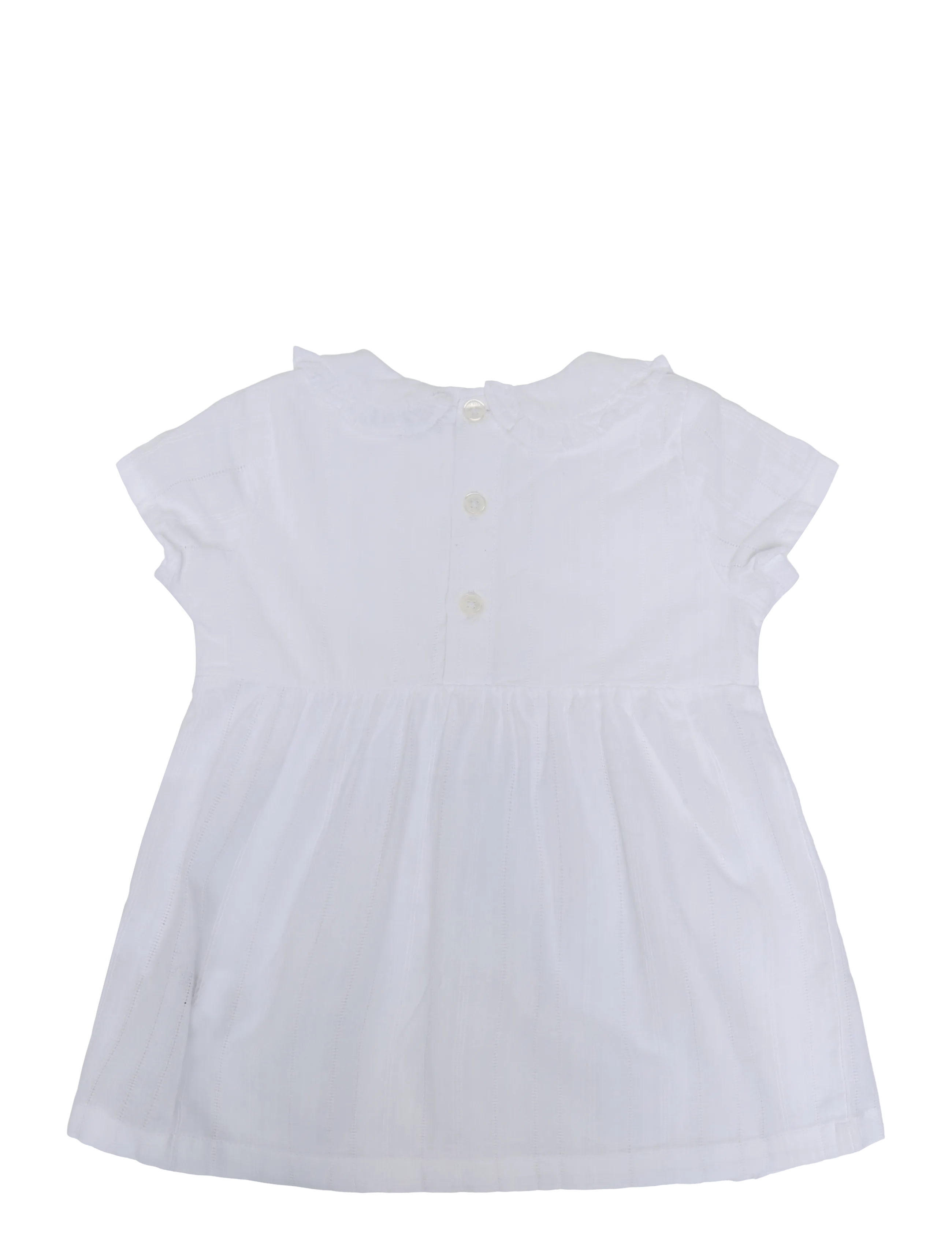 Petit Bateau - ROBES MC - kortærmede babykjoler - ecume - 1