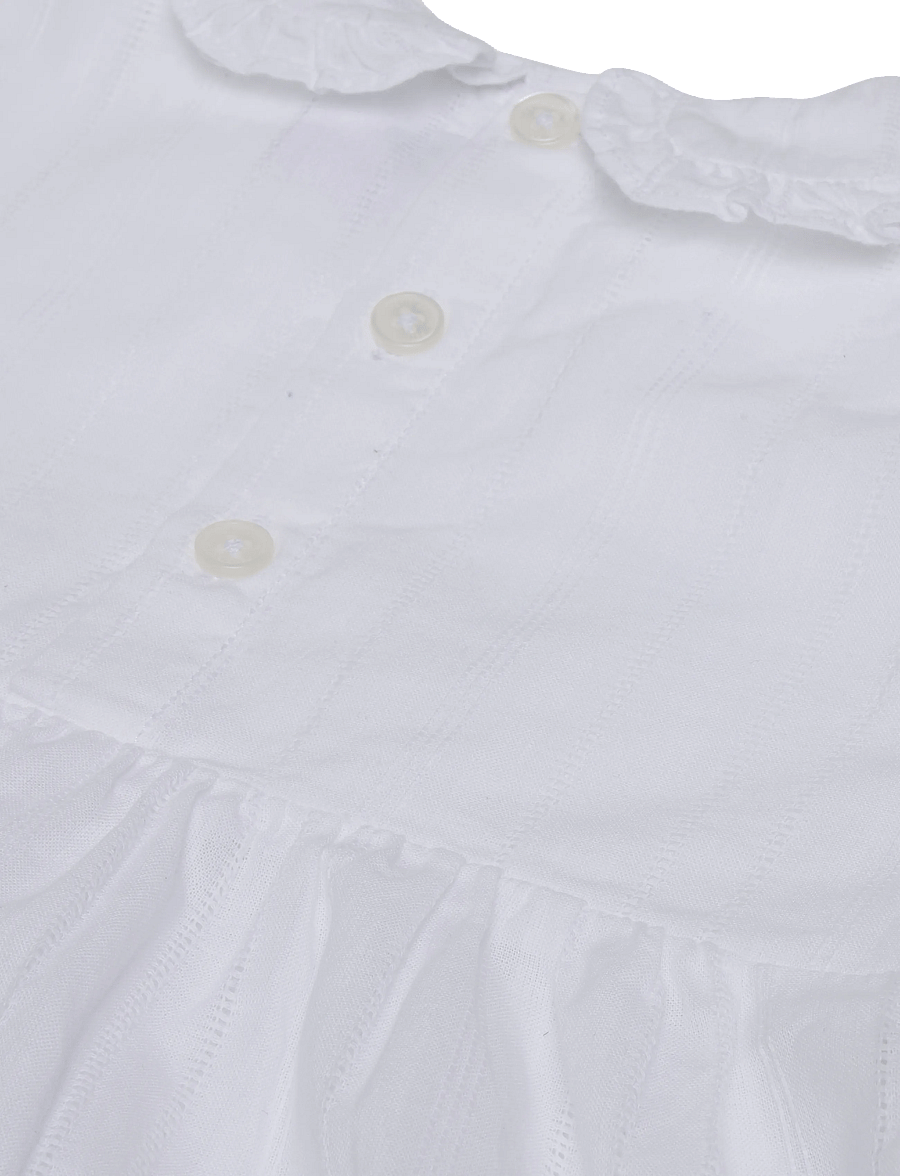 Petit Bateau - ROBES MC - kortærmede babykjoler - ecume - 2