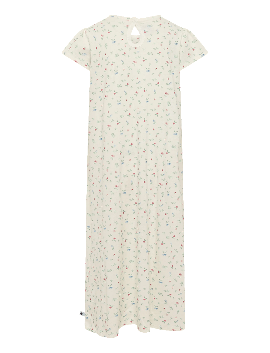 Petit Bateau - SF CHEMISES DE NUIT MC - nattlinnen - marshmallow/multico - 1