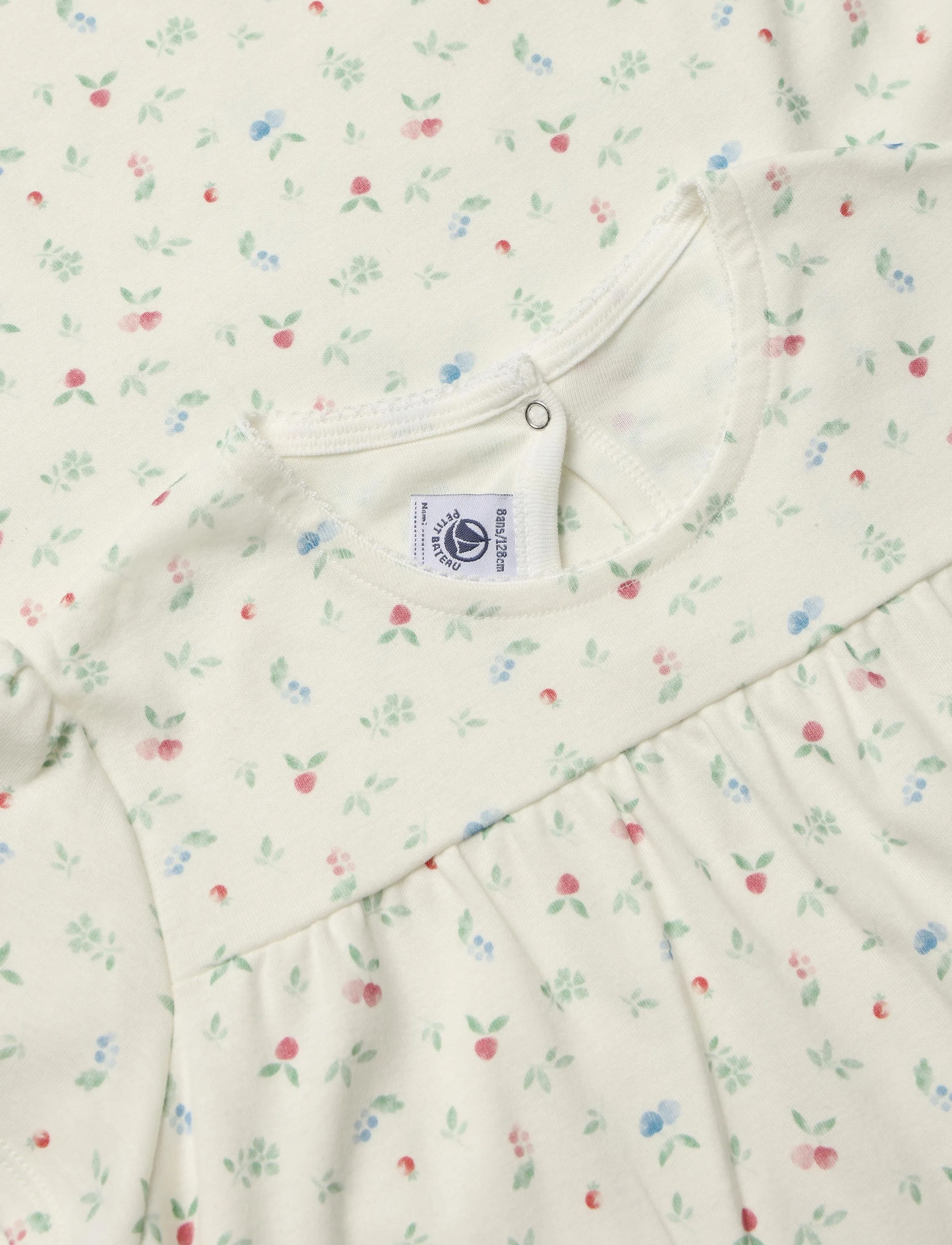Petit Bateau - SF CHEMISES DE NUIT MC - marshmallow/multico - 2