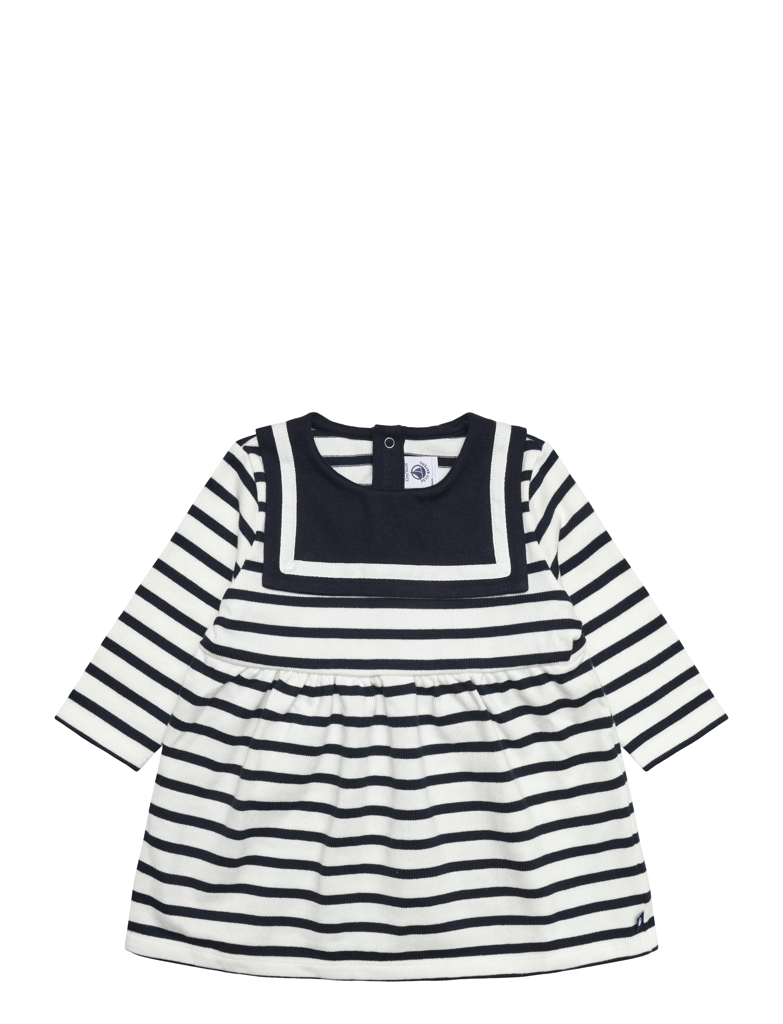 Petit Bateau Robes Ml, 67, Casual Dresses, Creme - Long-sleeved Kinder