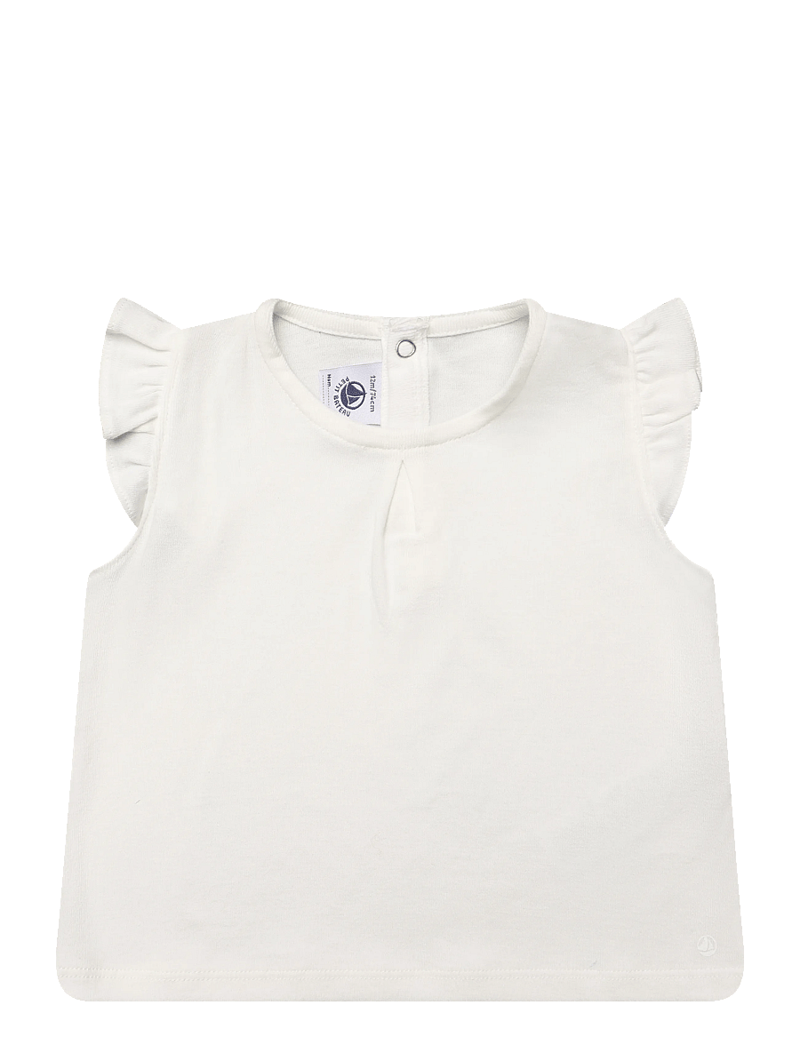 Petit Bateau - SF BLOUSES MC - bluser & tunikaer - marshmallow - 0