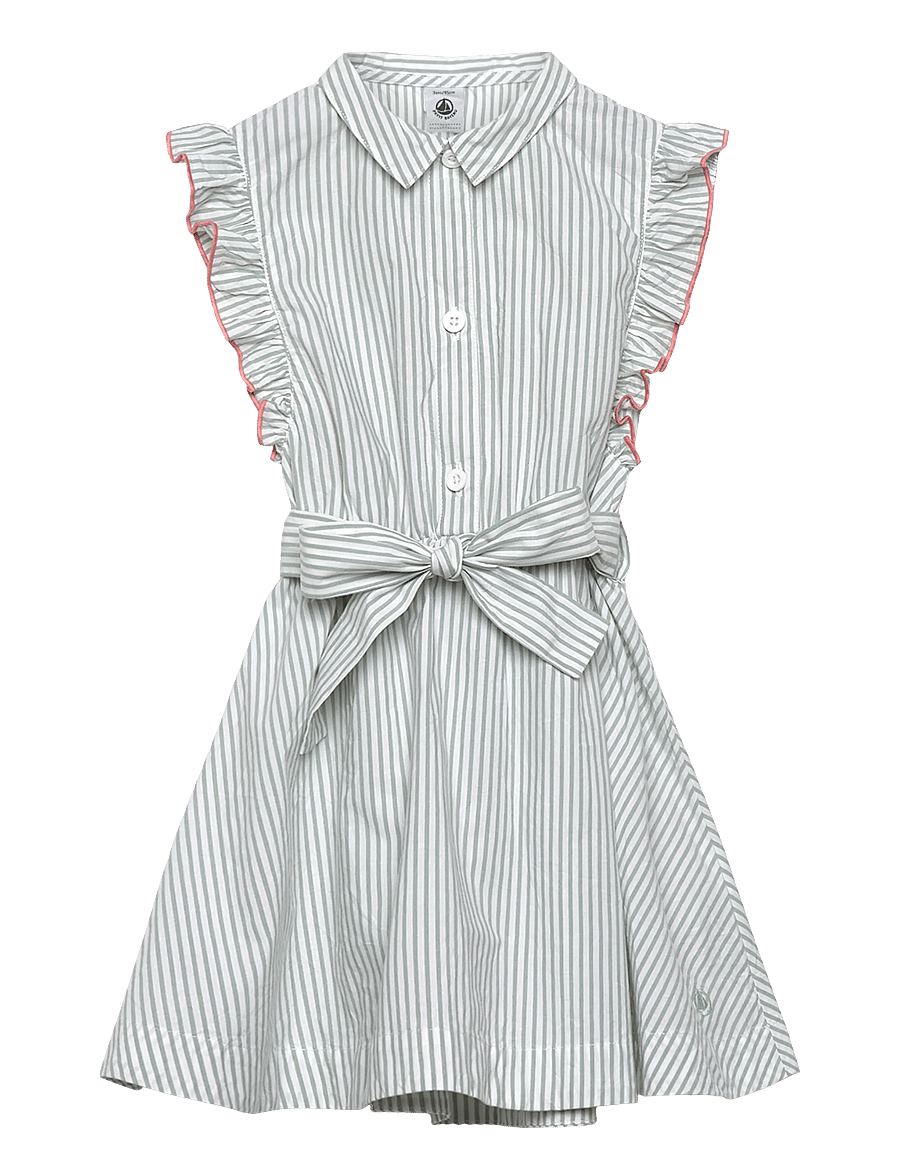 Petit Bateau - ROBES SM - kortärmade vardagsklänningar - paul/ecume - 0