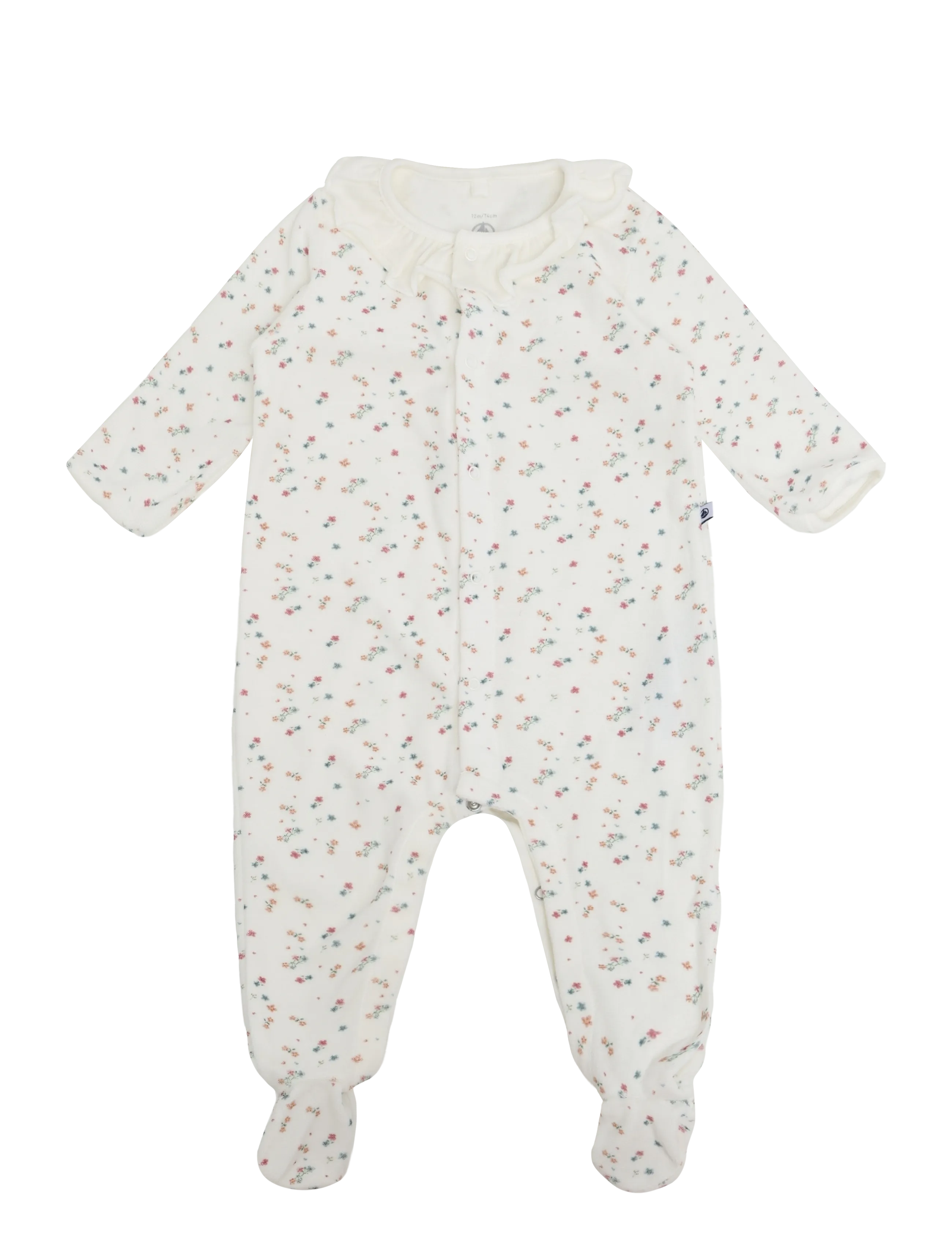 Petit Bateau SF DORS BIEN Y - Pyjamas - MARSHMALLOW/MULTICO / cream