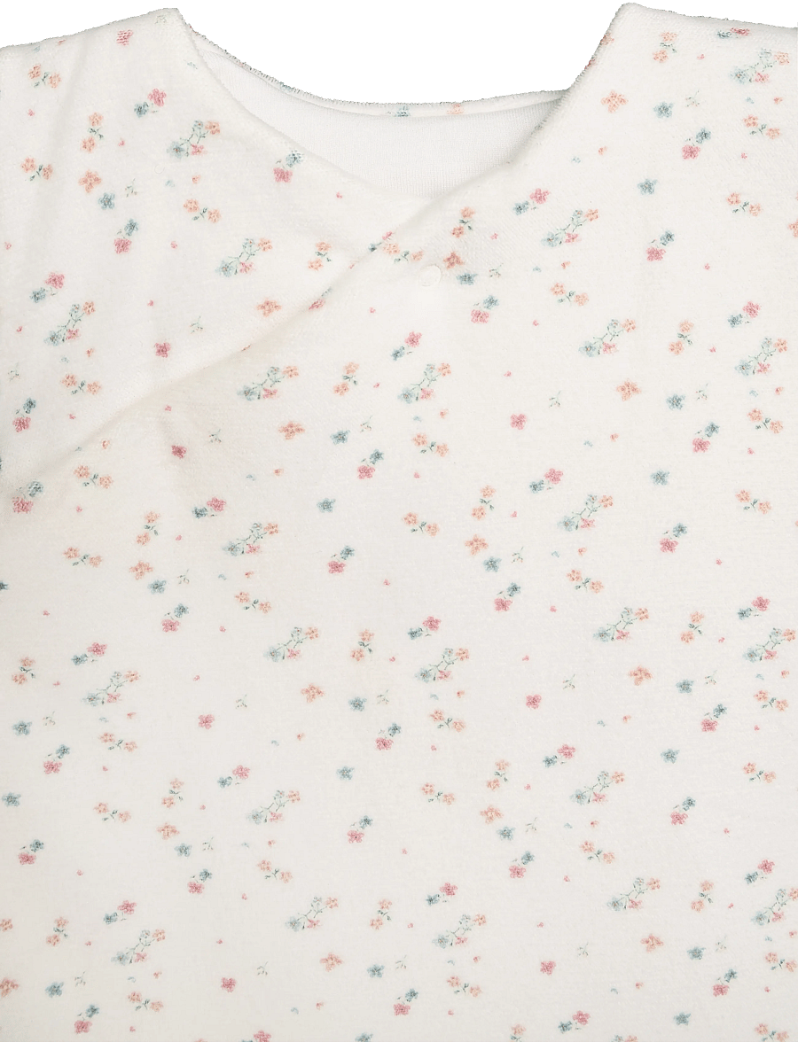 Petit Bateau - SF GIGOTEUSES - schlafoveralls - marshmallow/multico - 2