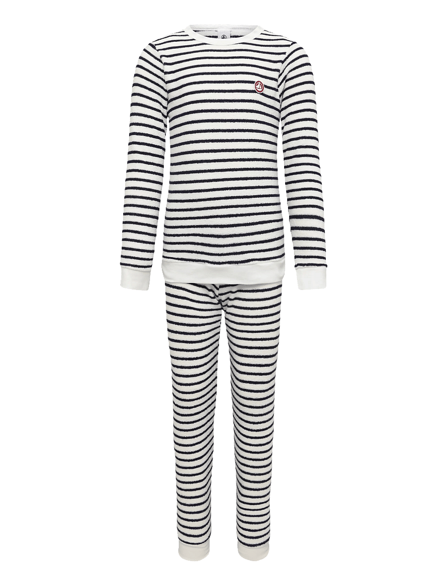 Petit Bateau - SF PYJALONG - pyjamasset - milk/soir - 0