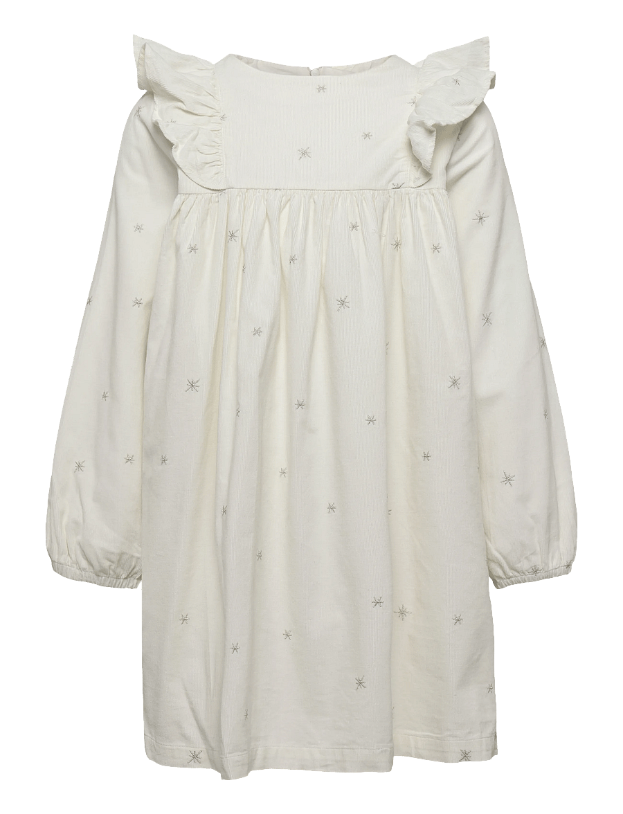 Petit Bateau - ROBES ML - milk/argent - 0