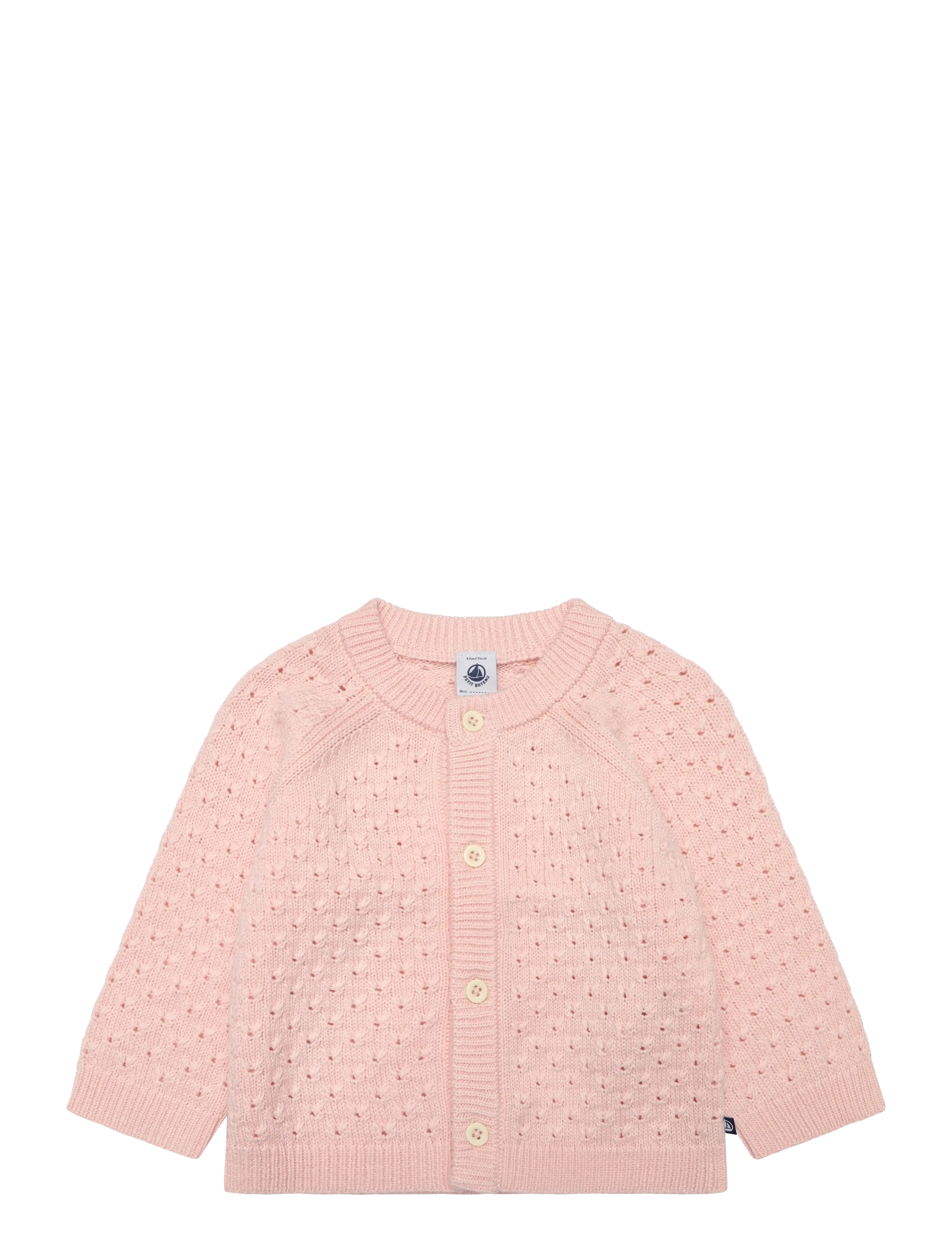 Petit Bateau Cardigans Jour, 81, Jackets & Coats, Rosa - Light Jackets, Kinder
